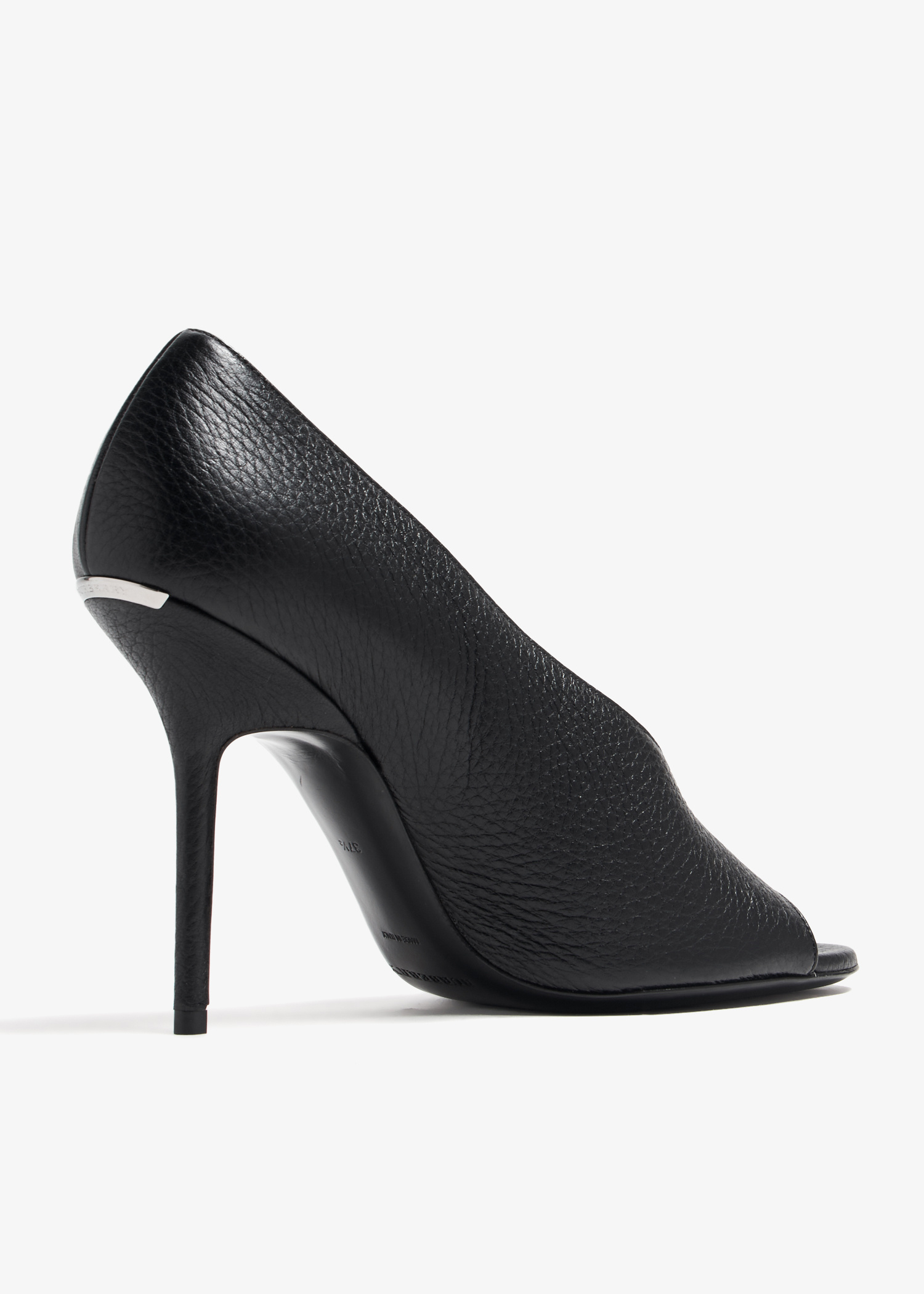 【美品】 PATOU Black Ruched Heels 35 パトゥ 美品】 PATOU Black Ruched Heels 35 パトゥ