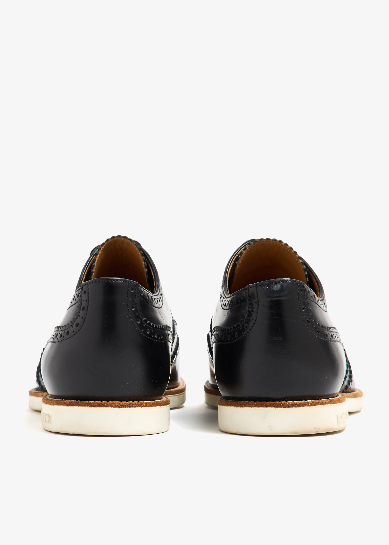 Louis Vuitton Pre-Loved Brogue Derby lace-up shoes for Men 