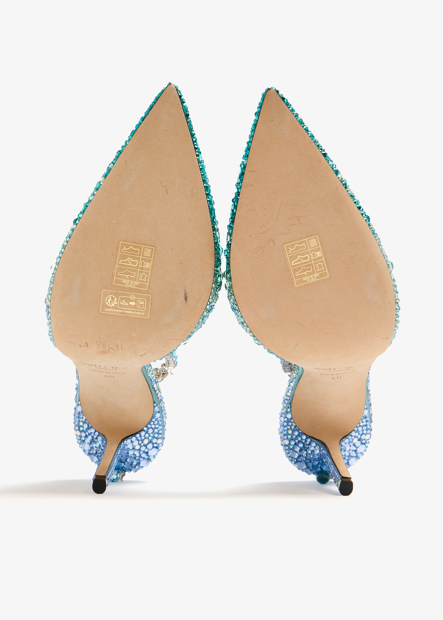 【値下げ】Jimmy Choo Marvel Crystal Pumps 100