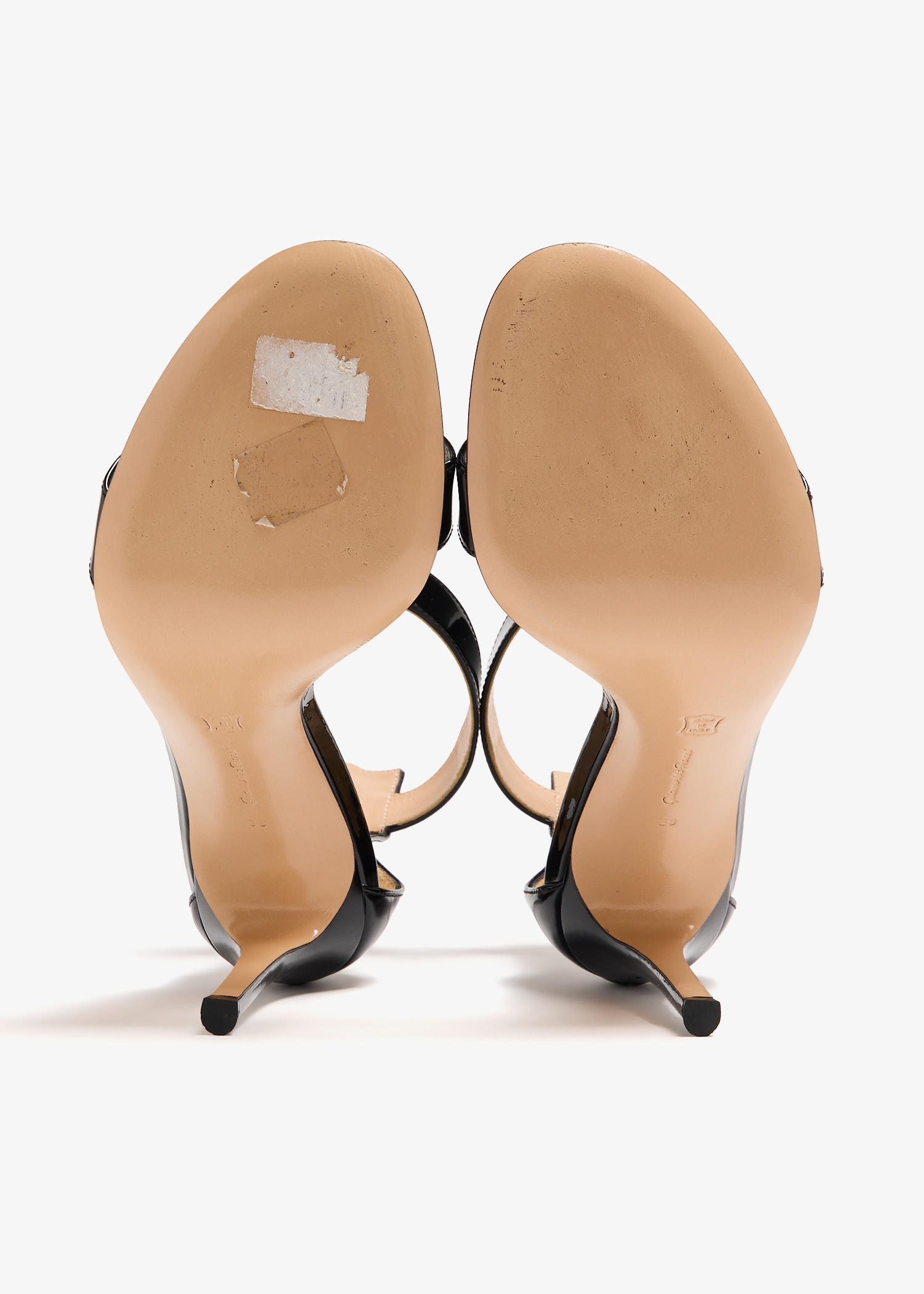 Gianvito Rossi Pre-Loved Portofino sandals for Women - Black