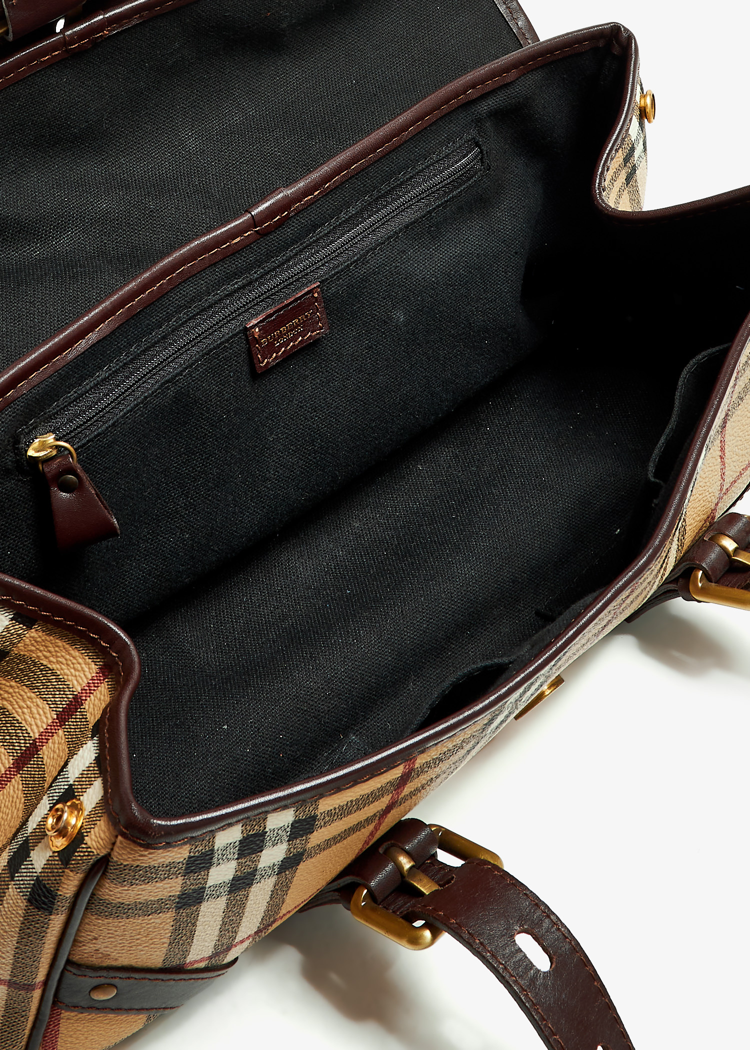 Burberry Pre-Loved Haymarket Check Cordelia shoulder bag for Women