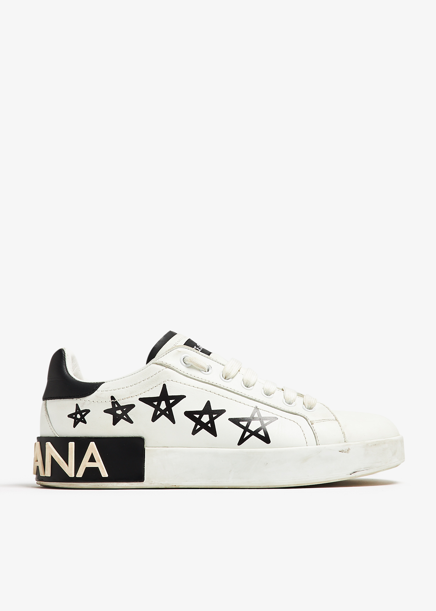 Dolce&Gabbana Pre-Loved Millennial Star Portofino trainers