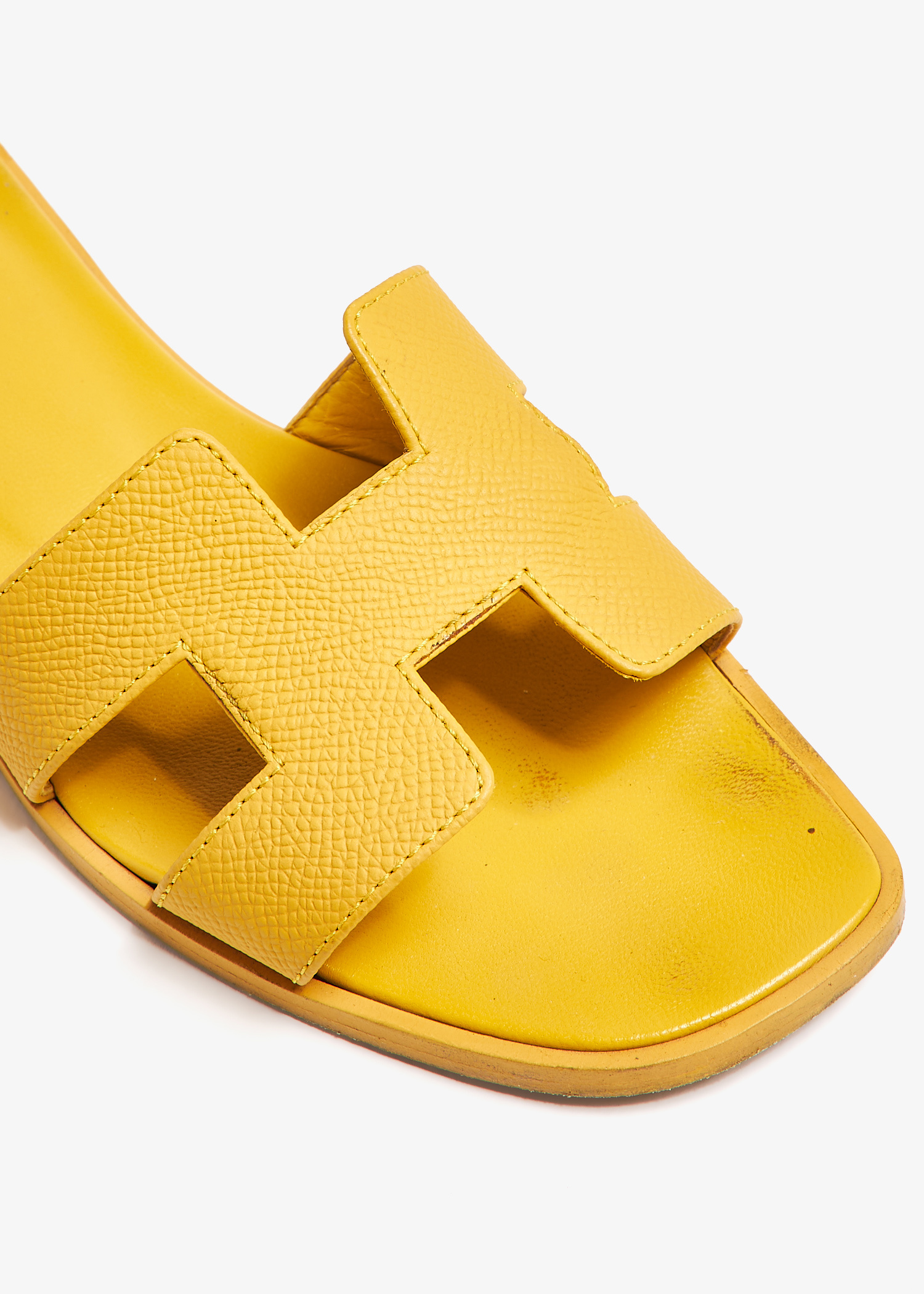 HERMES イエロー系 ミュール イエロー（黄色）系 HERMES(エルメス) サンダル・ミュール