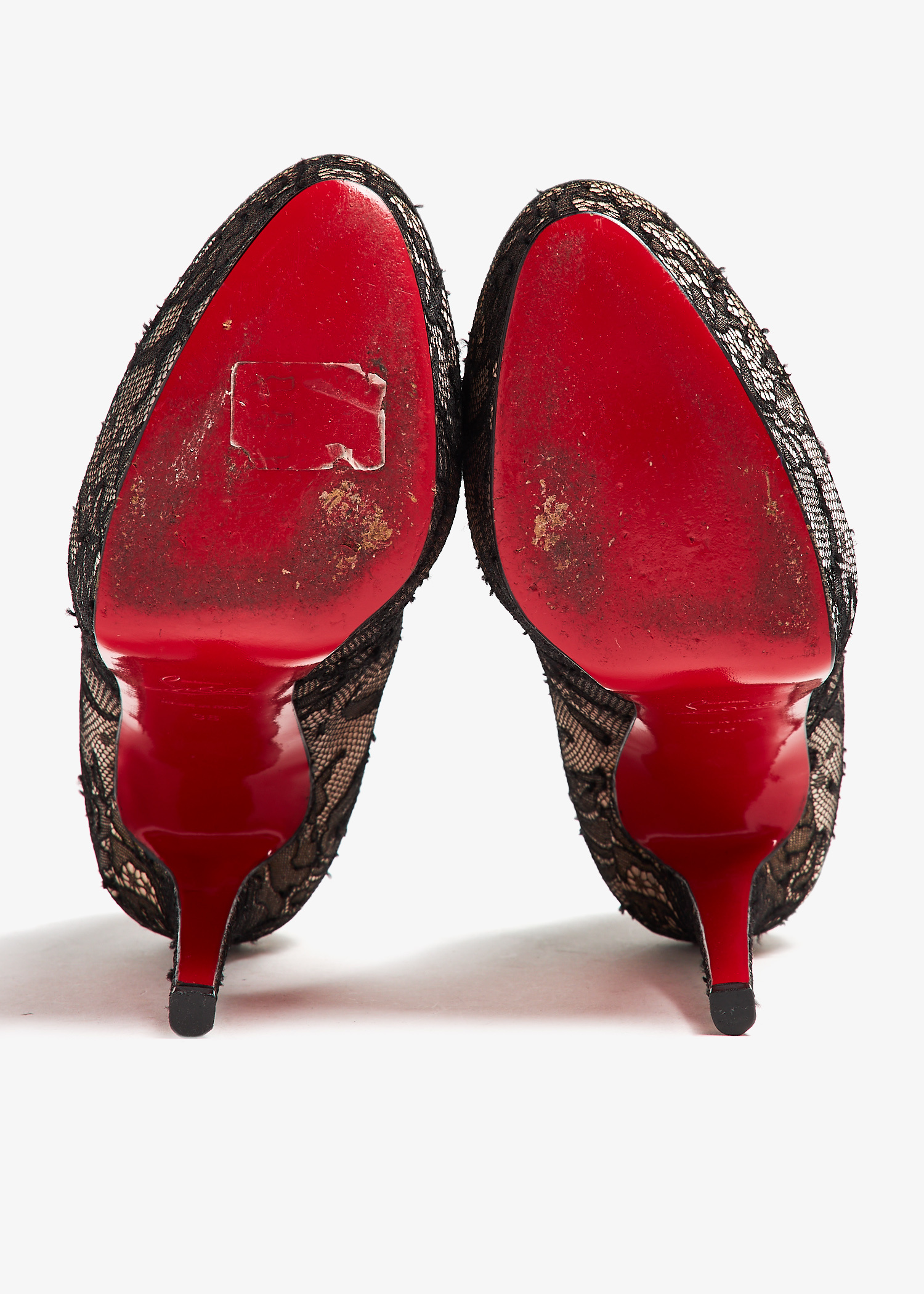 Christian Louboutin★クリスタル サテン ロゴ ミュール★関税込 Christian Louboutin☆クリスタル サテン ロゴ ミュール☆関税込