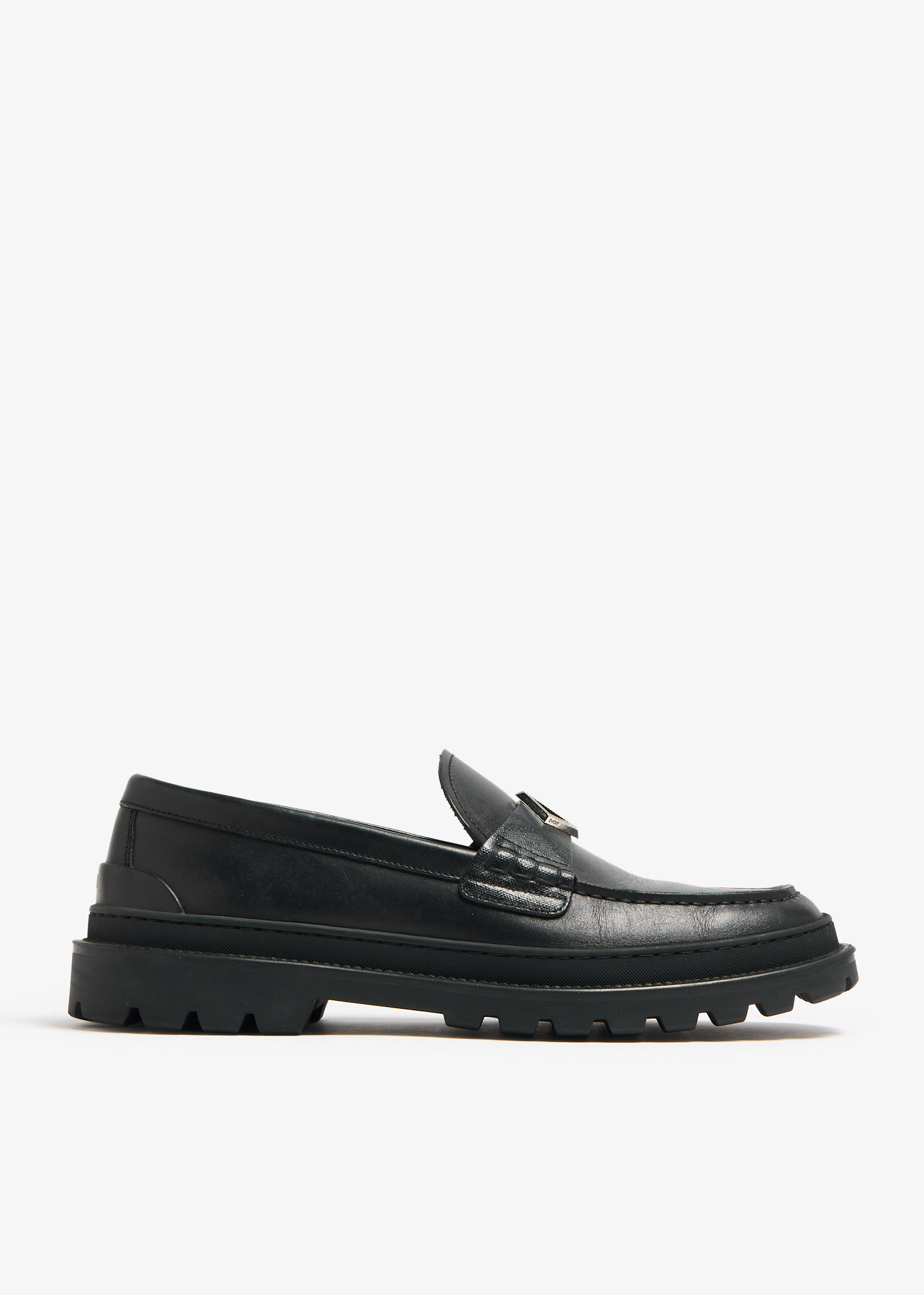 Dior Pre-Loved Explorer loafers for Men - Black in KSA 