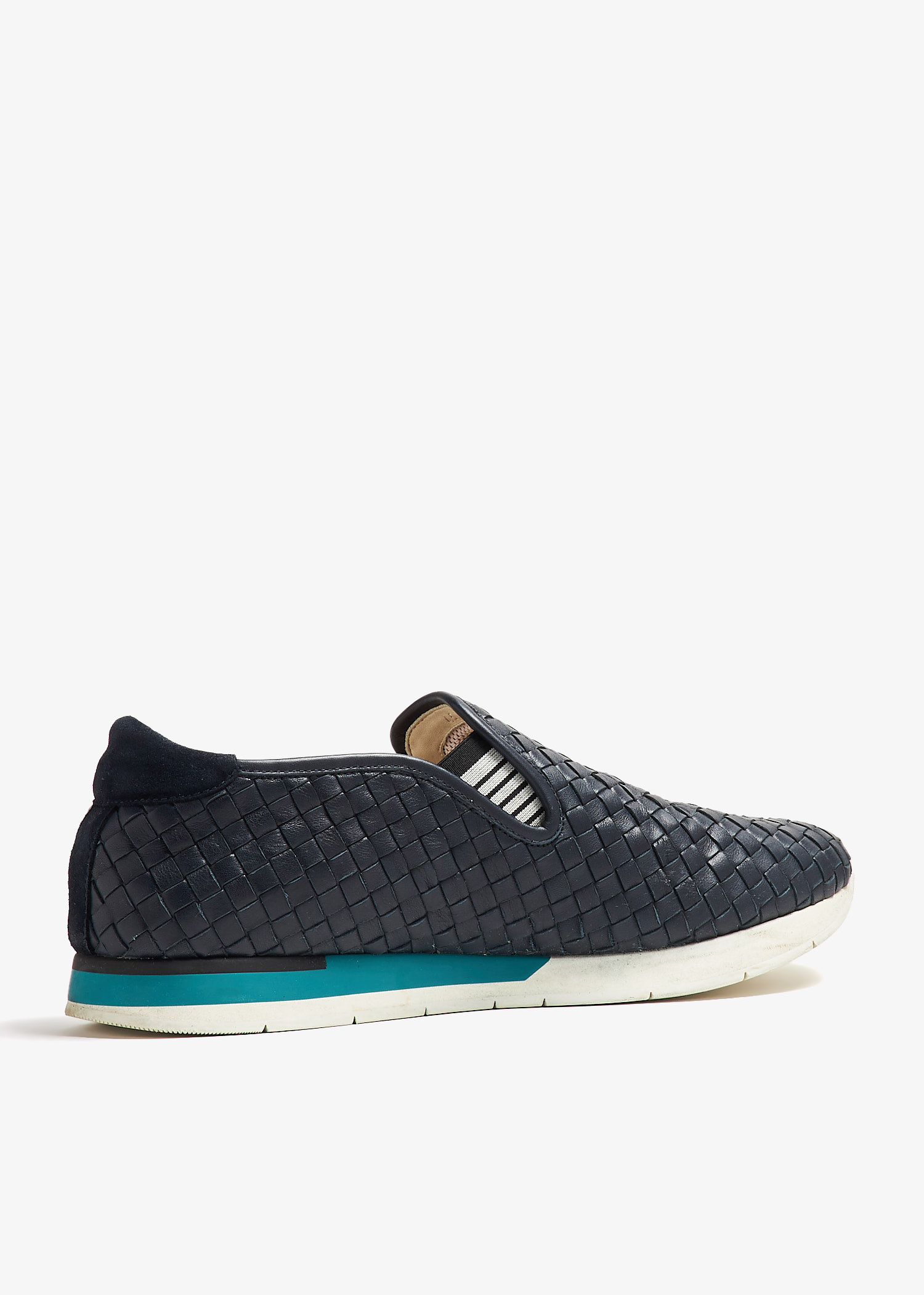 Bottega Veneta Pre-Loved Intrecciato Slip-on sneakers for