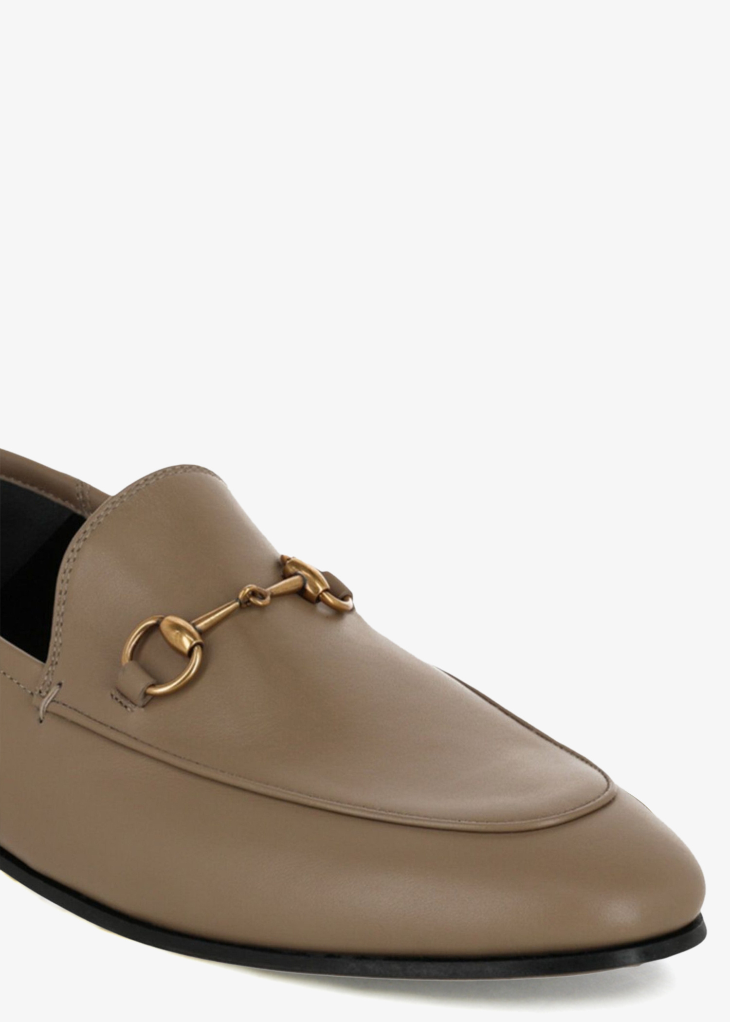 Gucci Pre-Loved Brixton loafers for Women - Taupe in UAE | Level Shoes