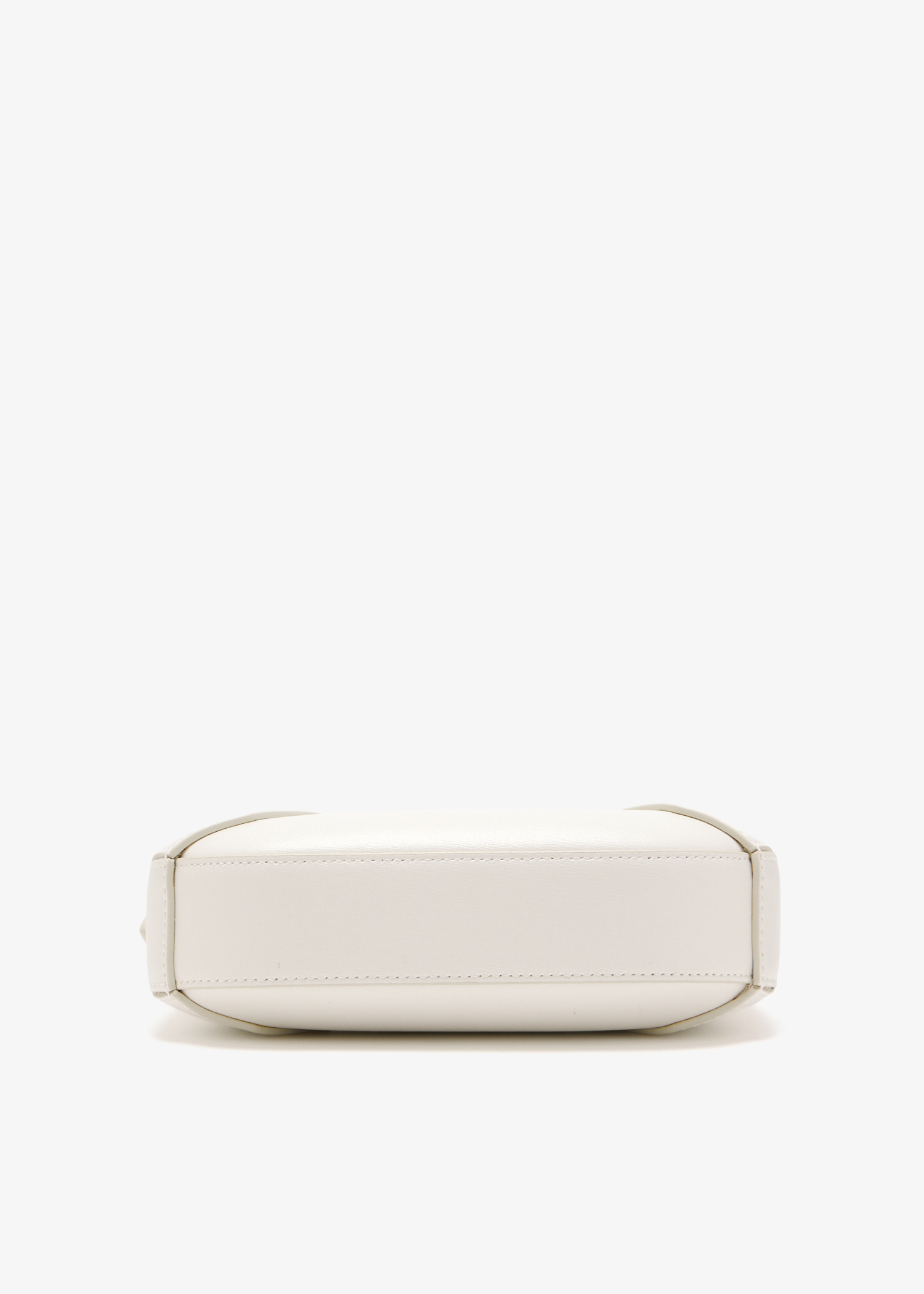 ハンドバッグ ALEXANDER MCQUEEN WHITE LEATHER JEWELLED HOBO HANDBAG Alexander McQueen The Jewelled Hobo Leather Mini Bag | White