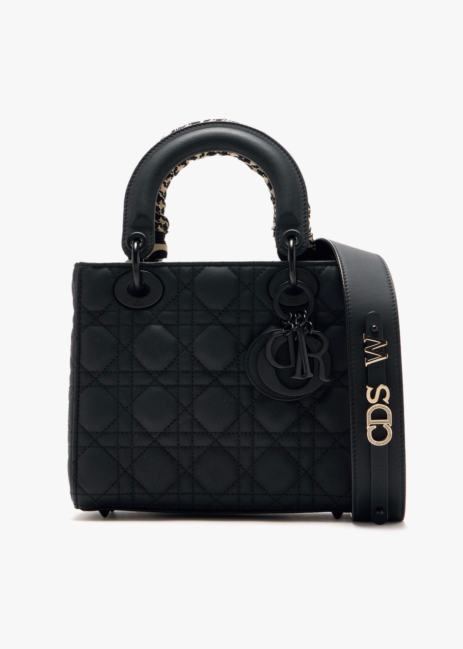 Lady Dior My ABCDior バッグ スモール ブラック Small Lady Dior My ABCDior Bag Black Cannage Lambskin | DIOR
