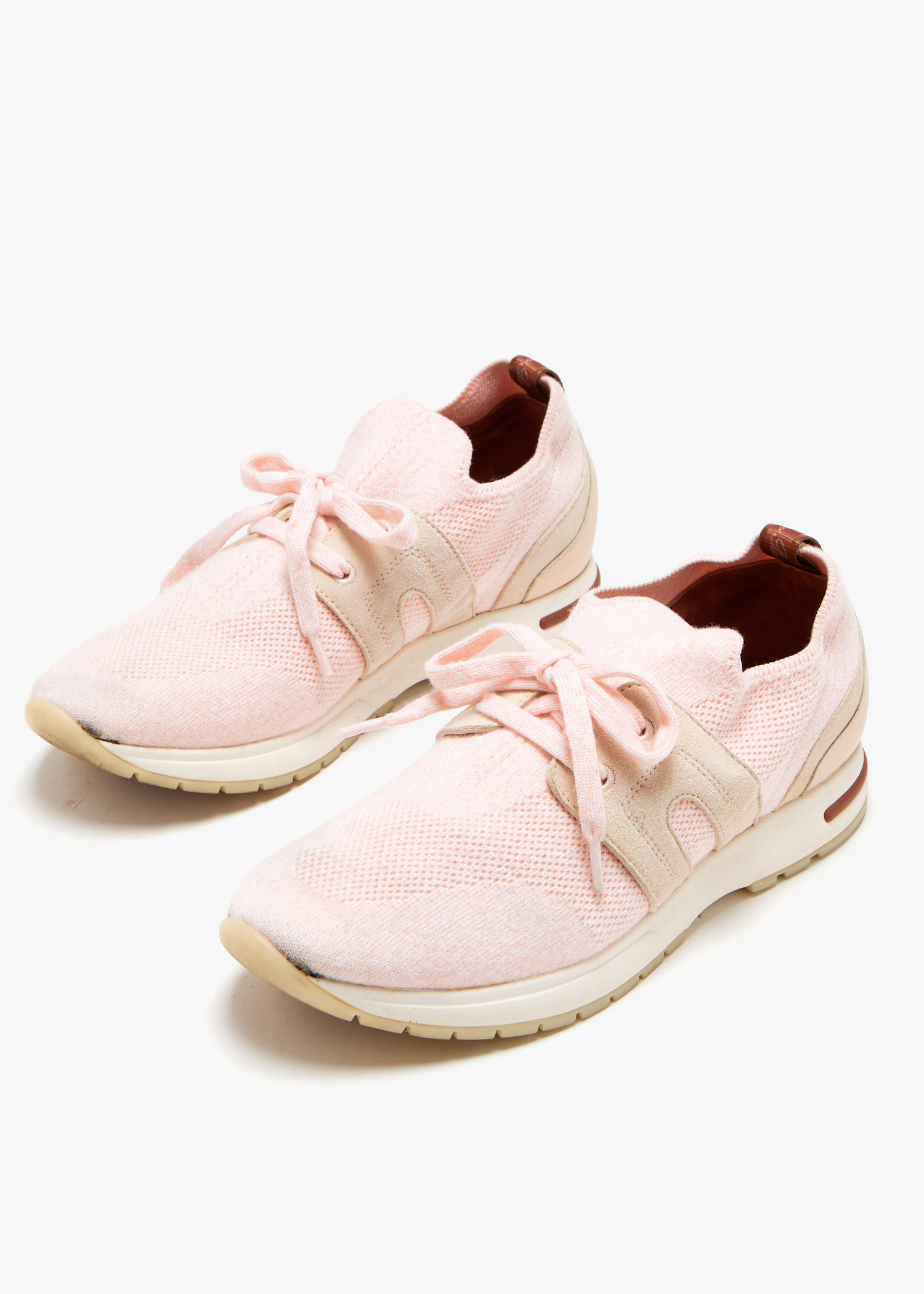 スニーカー LORO PIANA 24FW PINK NOUVEAU 360 LP FLEXIBLE LADY SNEAKERS Loro Piana - Flexy Walk Lady Wish Rose Sneaker | Mitchell Stores