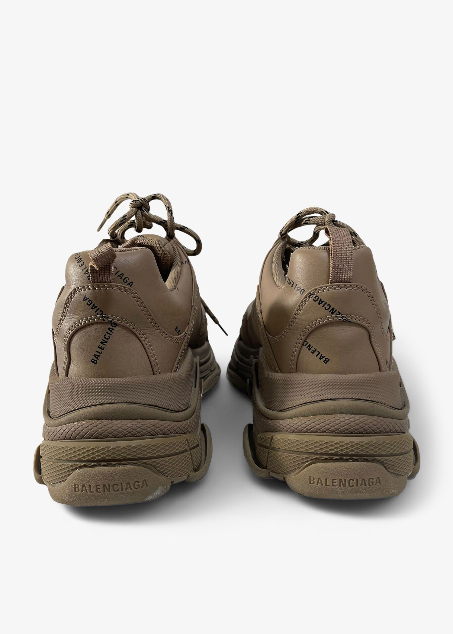 Balenciaga Pre-Loved Triple S sneakers for Men - Brown in UAE