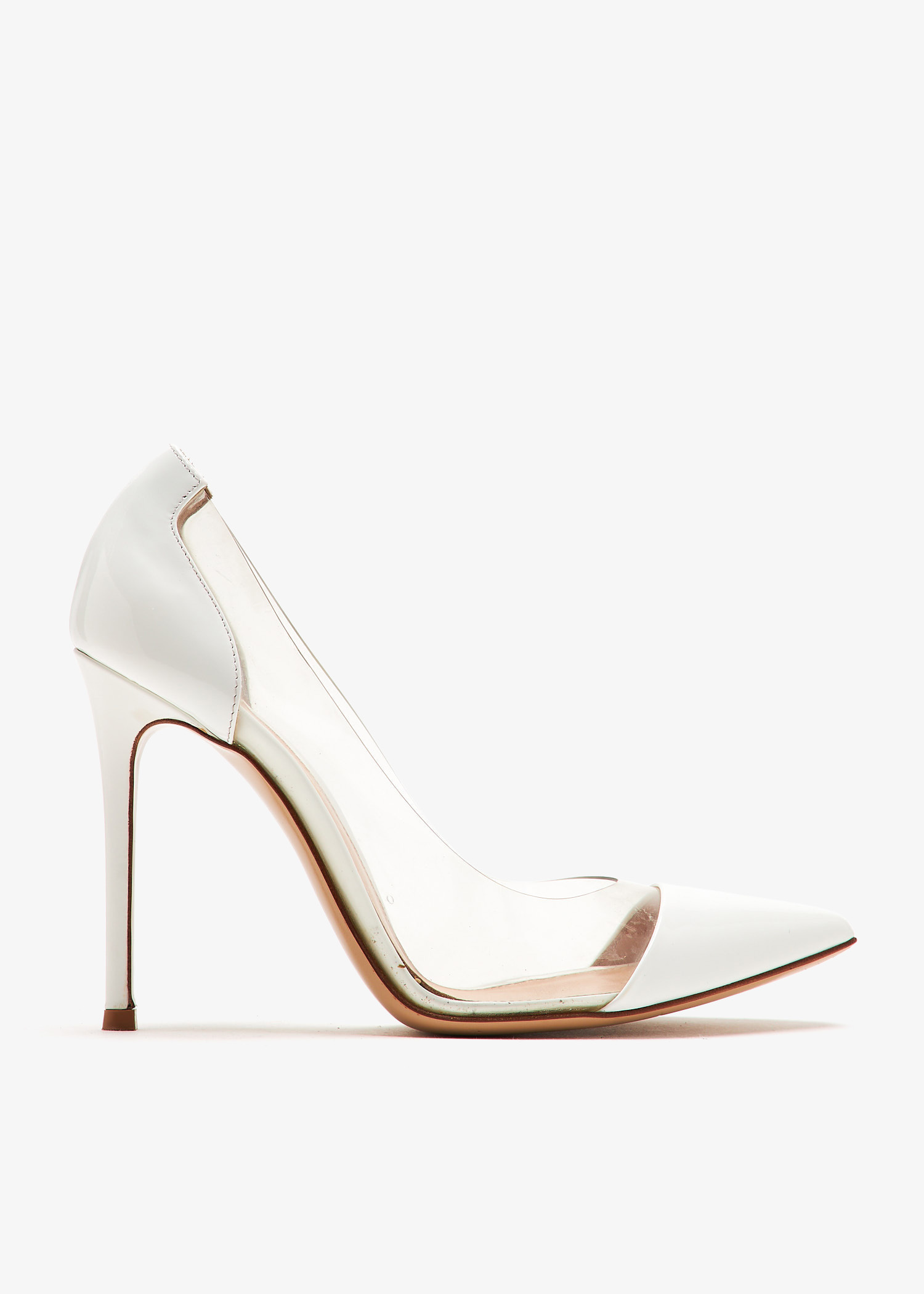 ◆Gianvito Rossi 最新作24SS◆オーラ105サテンサンダル/White◆ ◇Gianvito Rossi 最新作24SS◇オーラ105サテンサンダル/White◇