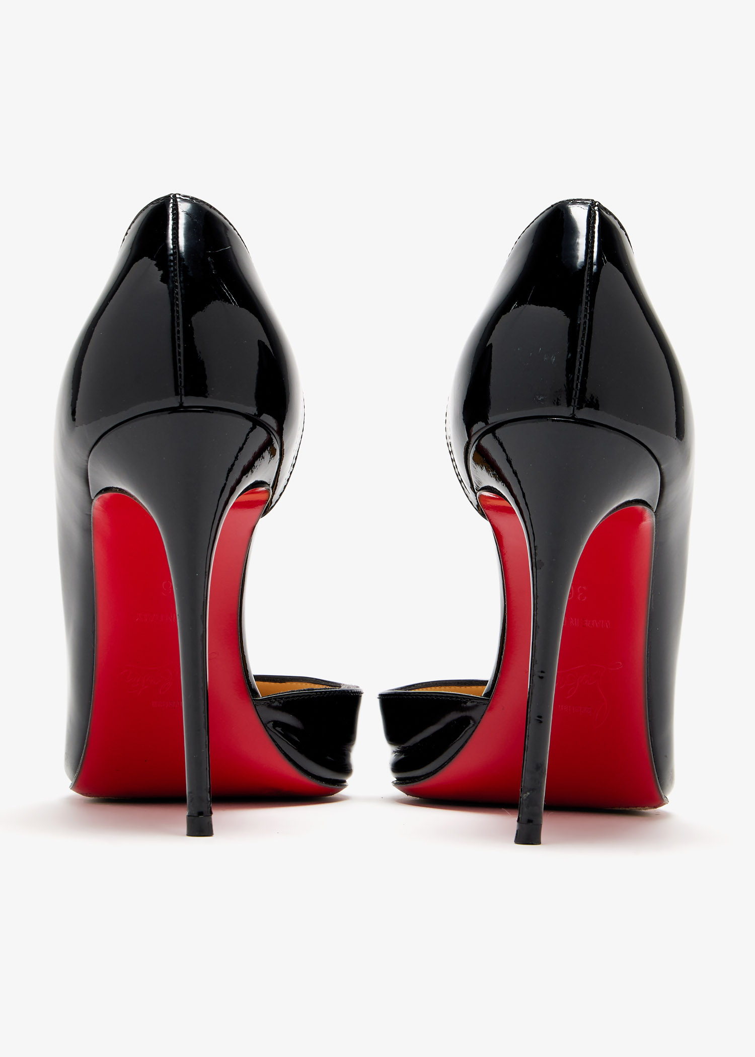 靴 Christian louboutin Sporty Kate - 85 mm Pumps - Vog patent leather - Loubi