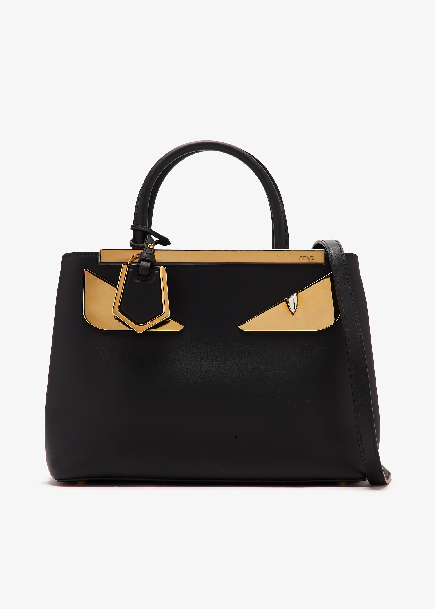 FENDI Pre-Loved Monster Eye Petite 2Jours tote bag for Women