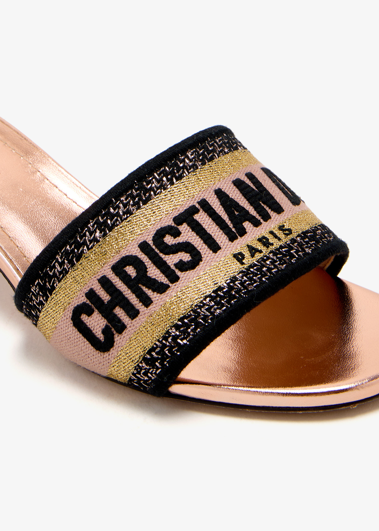 Dior Pre-Loved Dway sandals for Women - Gold in UAE | Level