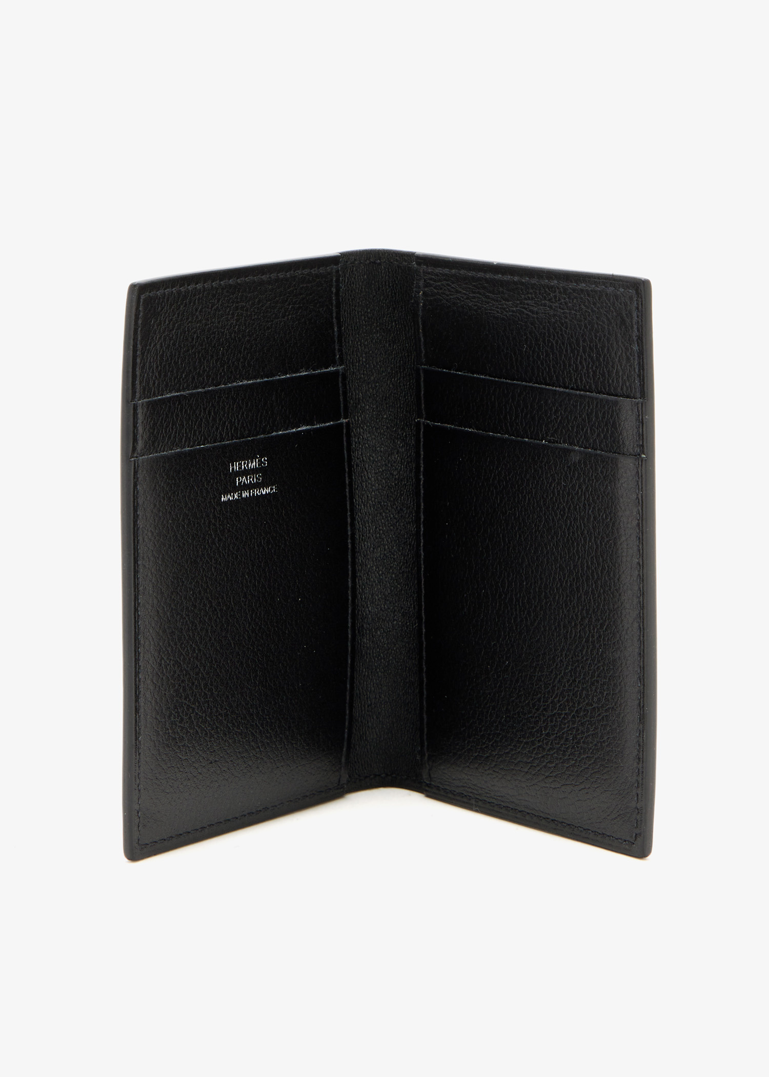 Hermès Pre-Loved MC² Euclide card holder for Men - Black in KSA