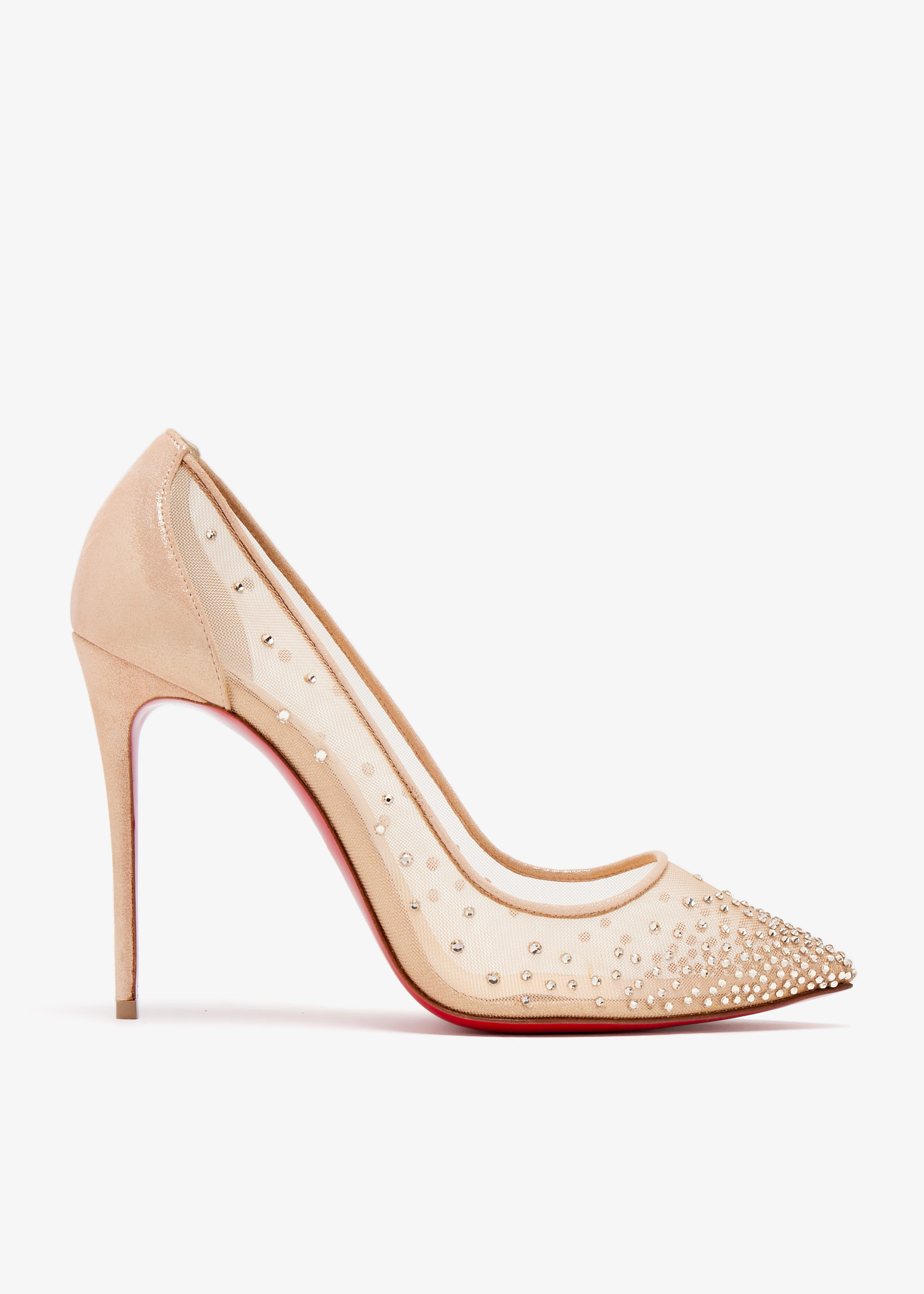 靴 Christian Louboutin Follies Strass 37 Christian Louboutin Pre-Loved Follies Strass 100 pumps for