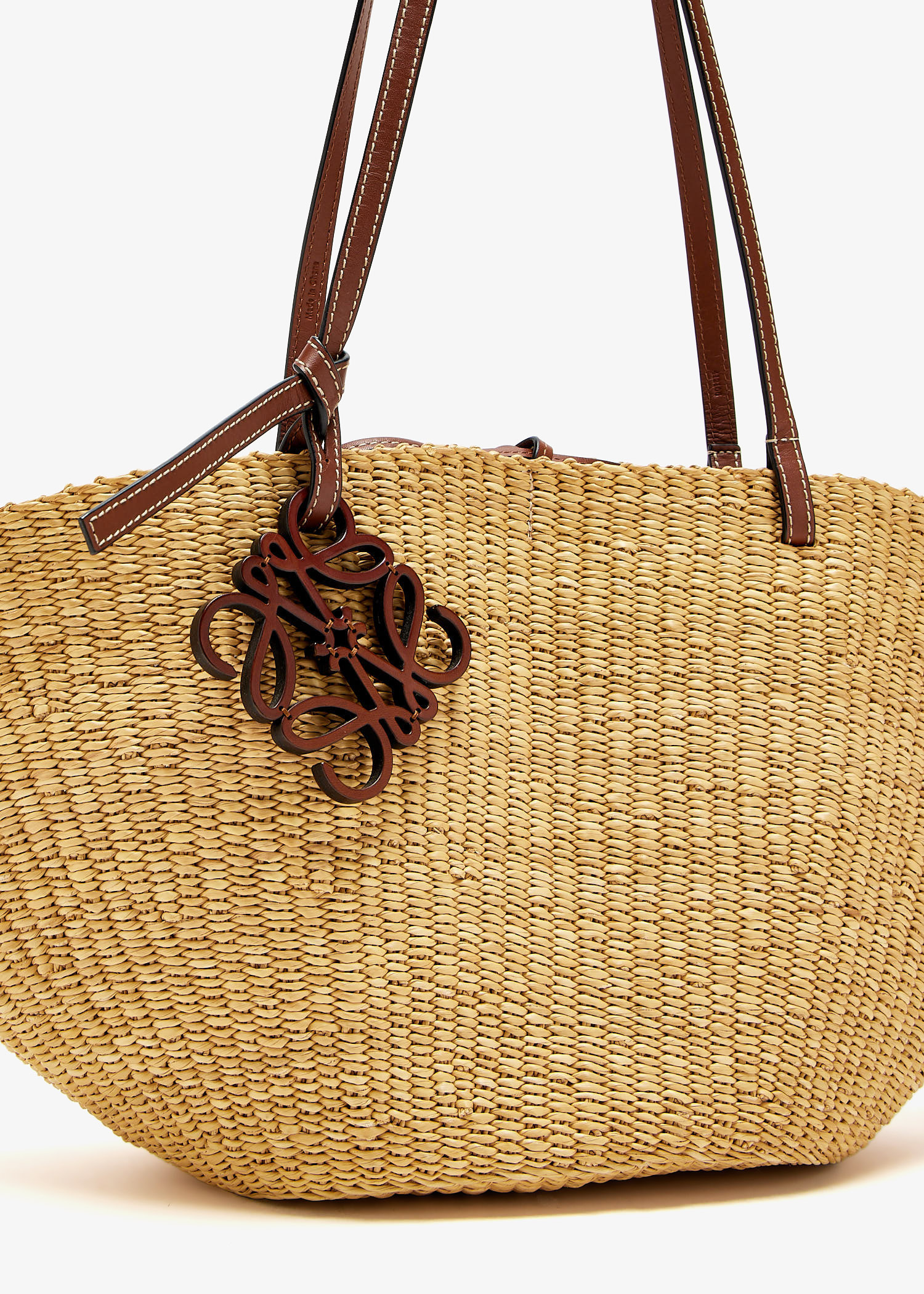 【新品未使用】LOEWE SHELL BASKET SMAL NATURAL Loewe Small Shell Basket Bag | Liberty