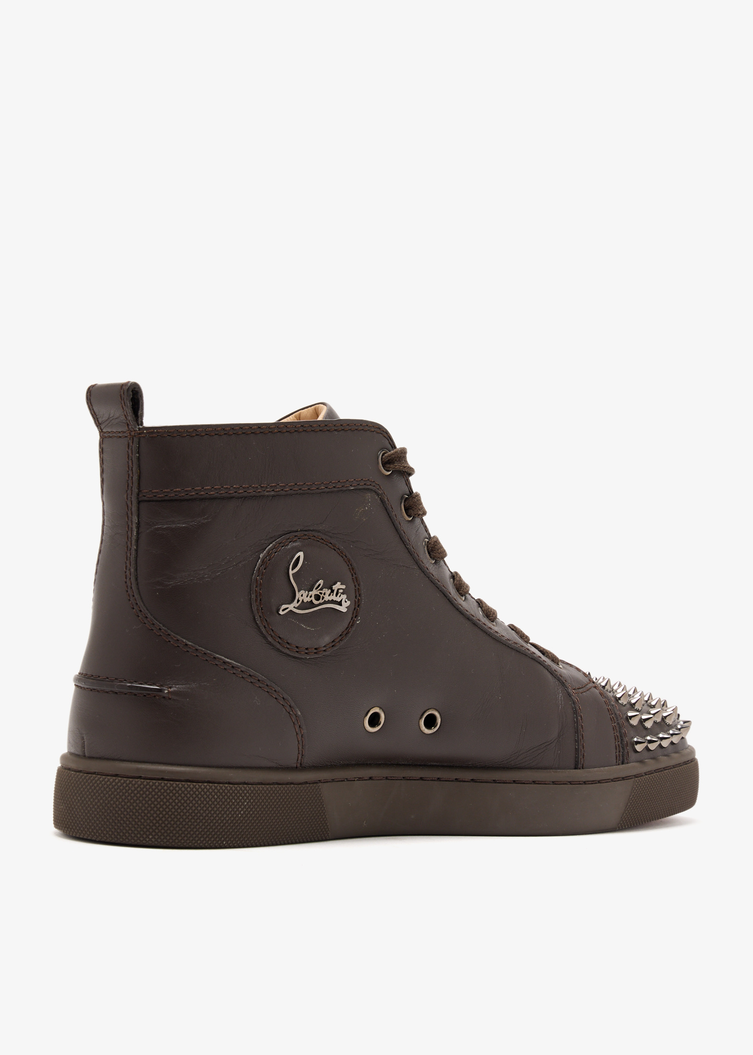Christian Louboutin Pre-Loved Louis Spikes high-top sneakers