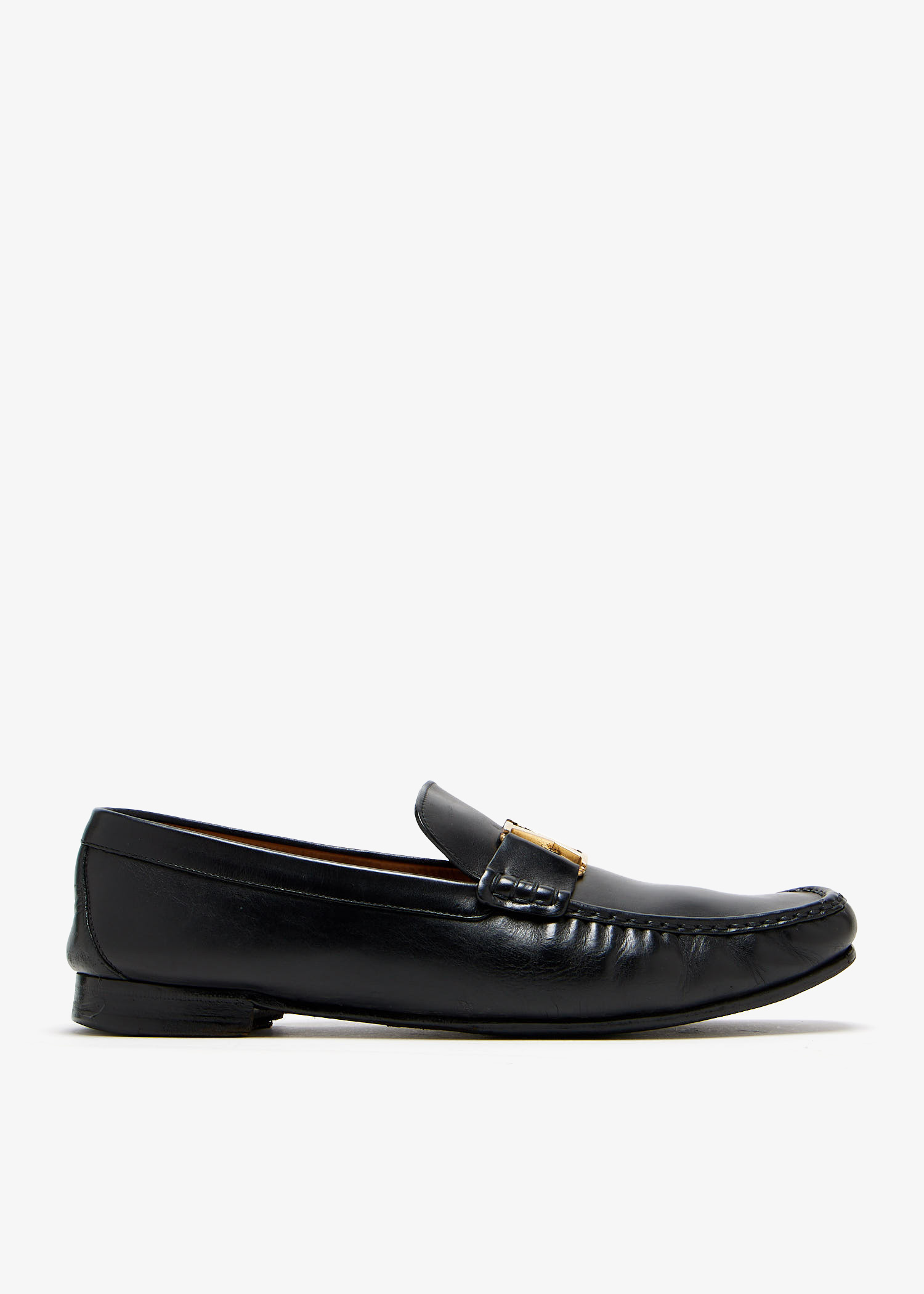 Louis Vuitton Pre-Loved Montaigne loafers for Men - Black in 