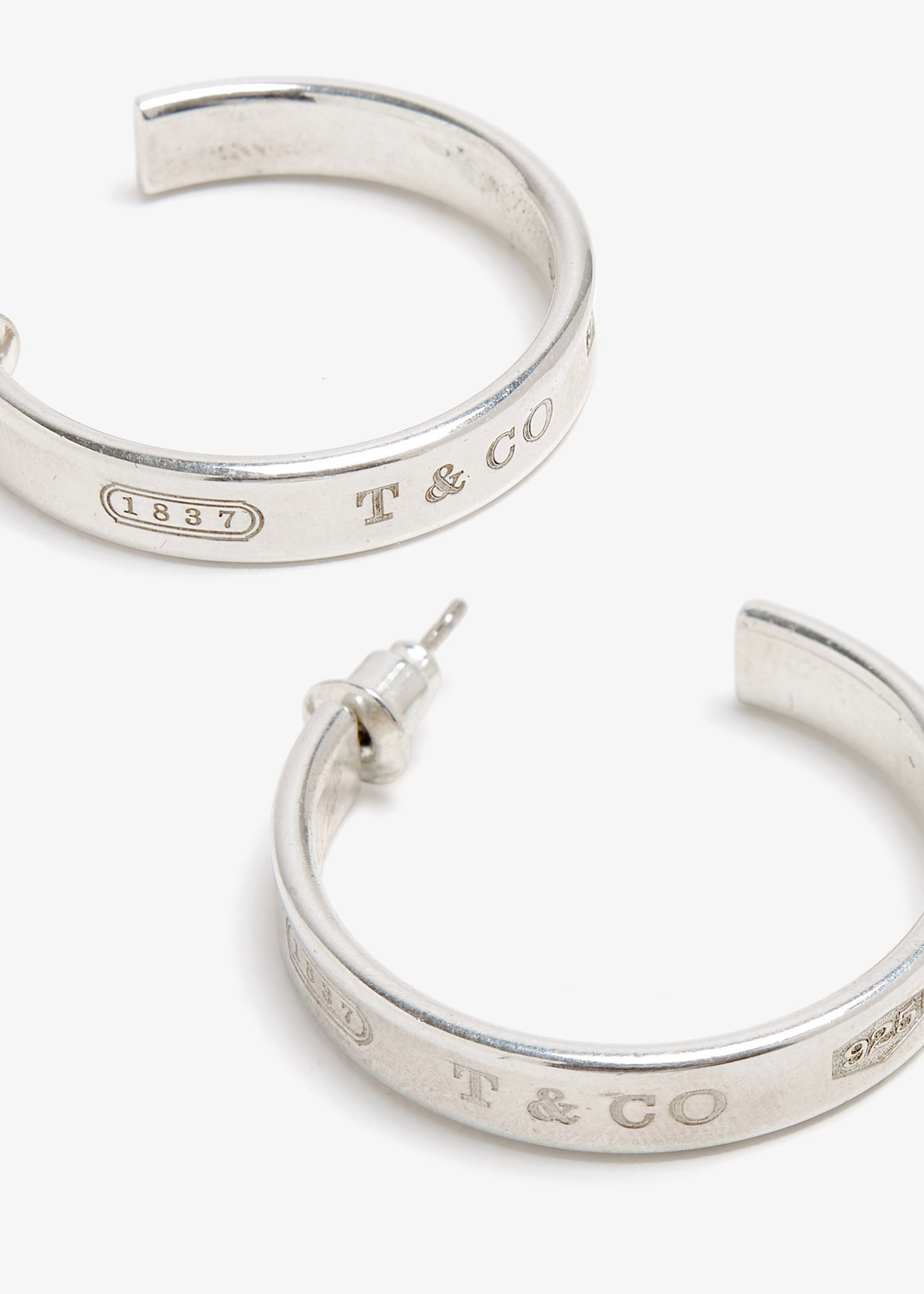 Tiffany & Co. Pre-Loved Tiffany & Co. 1837 Hoop earrings for Women