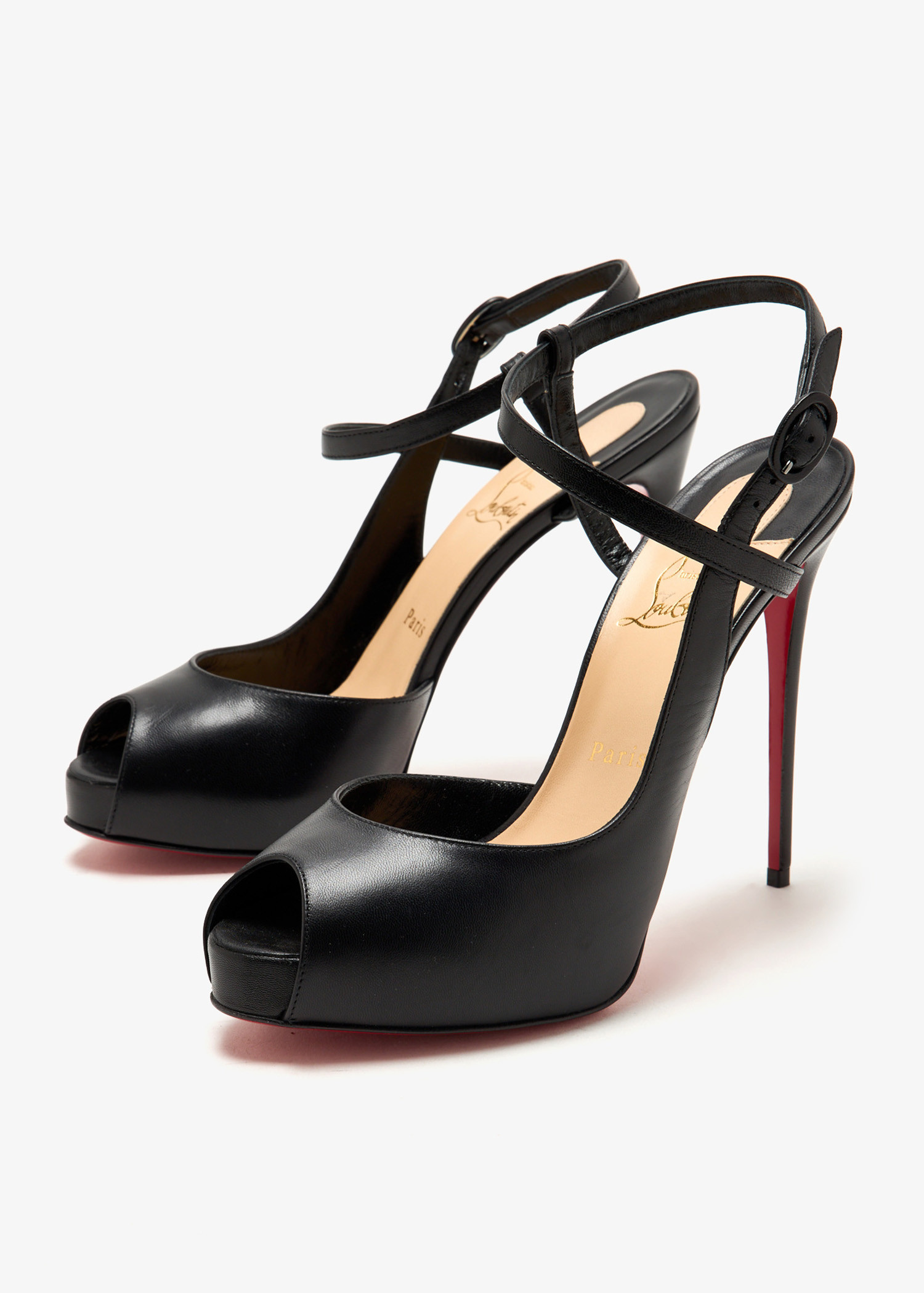 Christian Louboutin Pre-Loved Jenlove Alta 120 pumps for