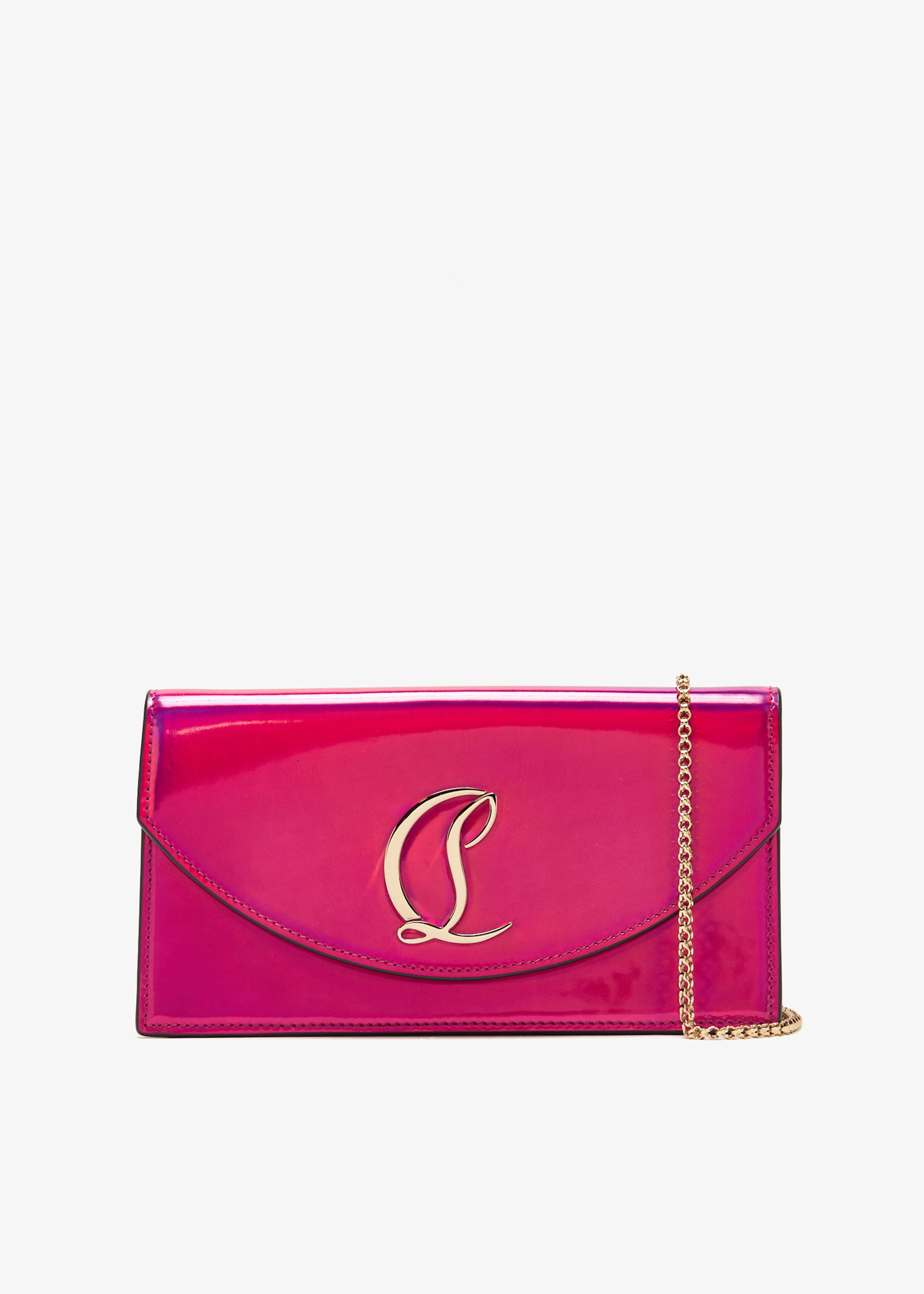 Christian Louboutin Pre-Loved Loubi54 clutch for Women - Pink in
