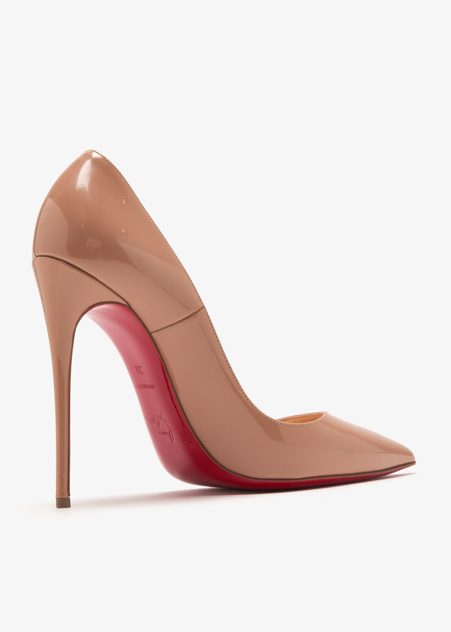 美品⭐︎Christian Louboutin Miss Z - 100 mm Pumps - Laminated calf leather - Vintage
