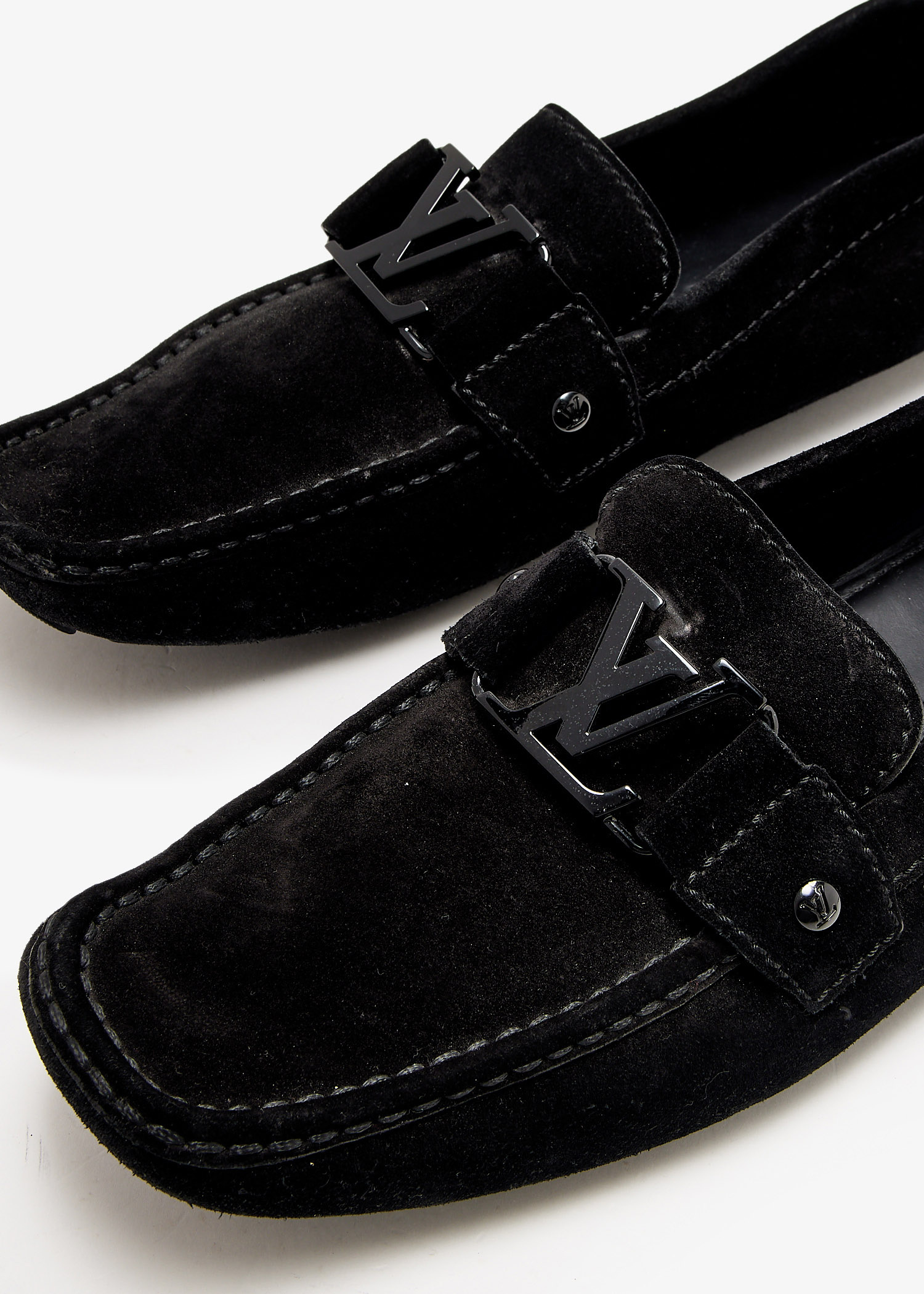 Louis Vuitton Pre-Loved Monte Carlo moccasin loafers for Men  display picture 1