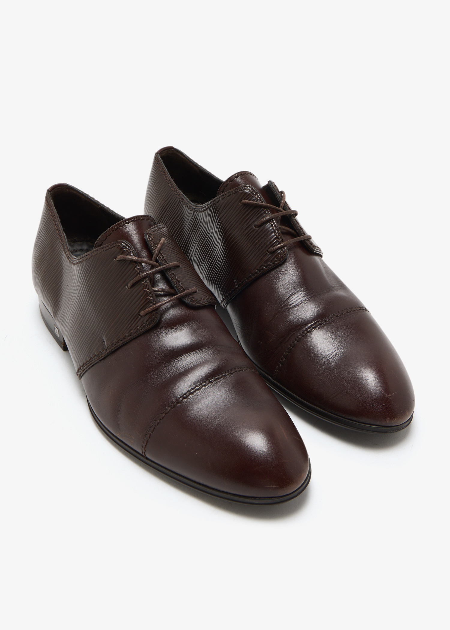 Louis Vuitton Pre-Loved Epi leather oxford shoes for Men 