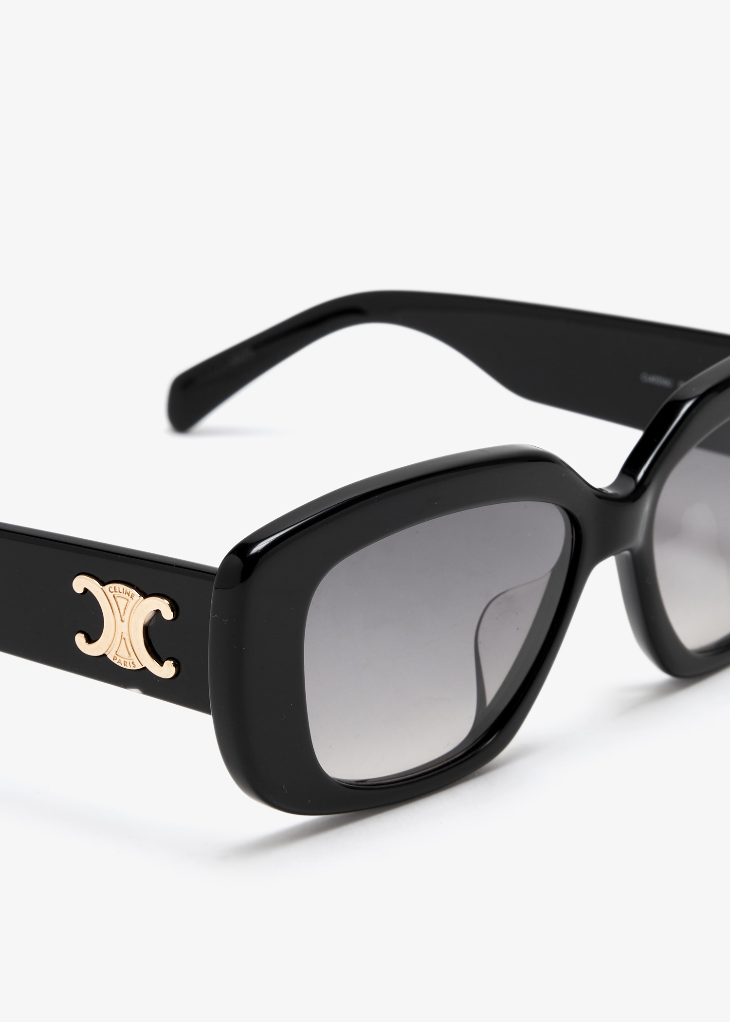 CELINE Pre-Loved Triomphe 04 sunglasses for Women - Black in 