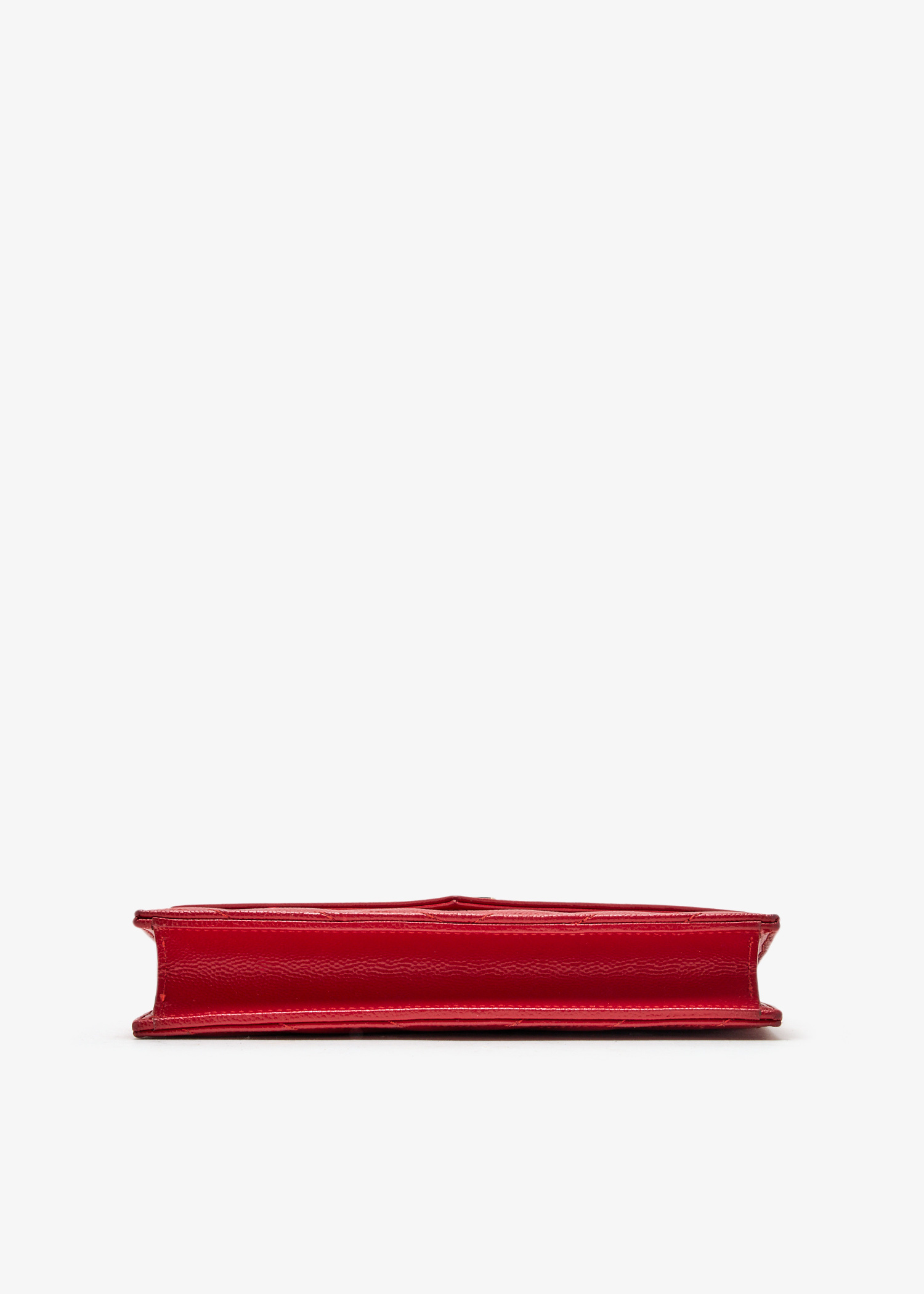 Saint Laurent Pre-Loved Cassandre chain wallet for Women