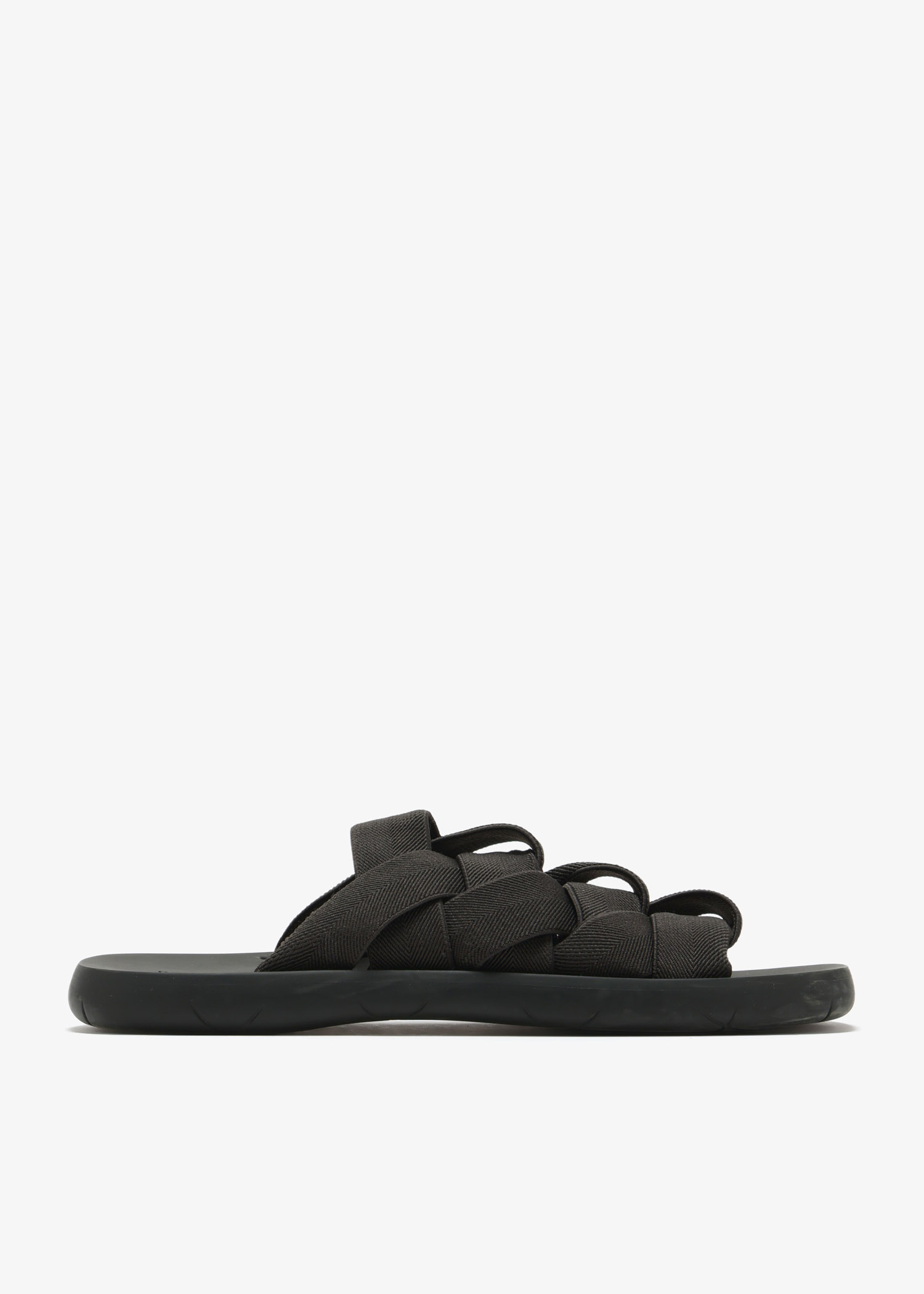 Bottega Veneta Pre-Loved Intreccio Plat mules for Men