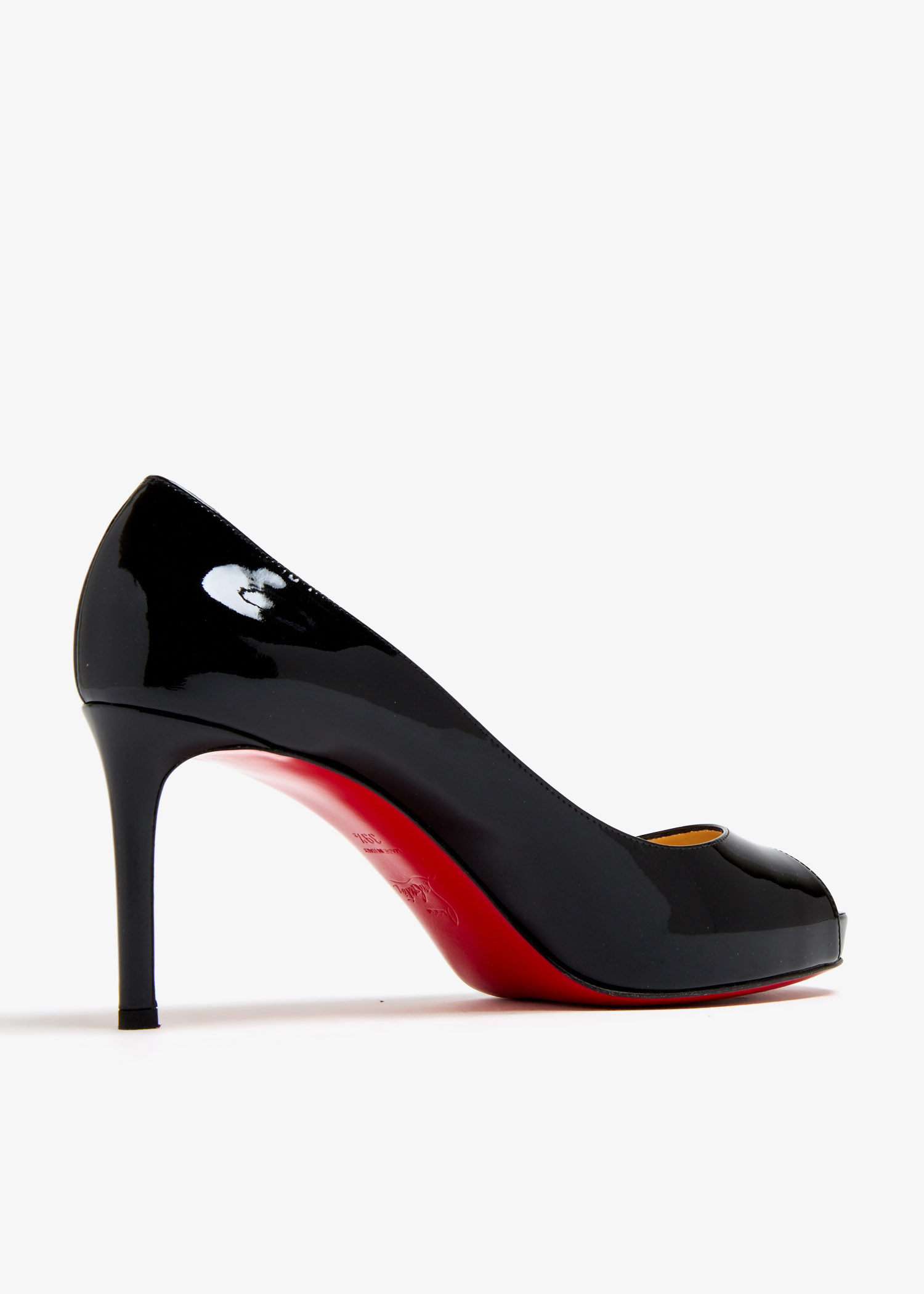 Christian Louboutin Pre-Loved No Matter 85 peep-toe pumps