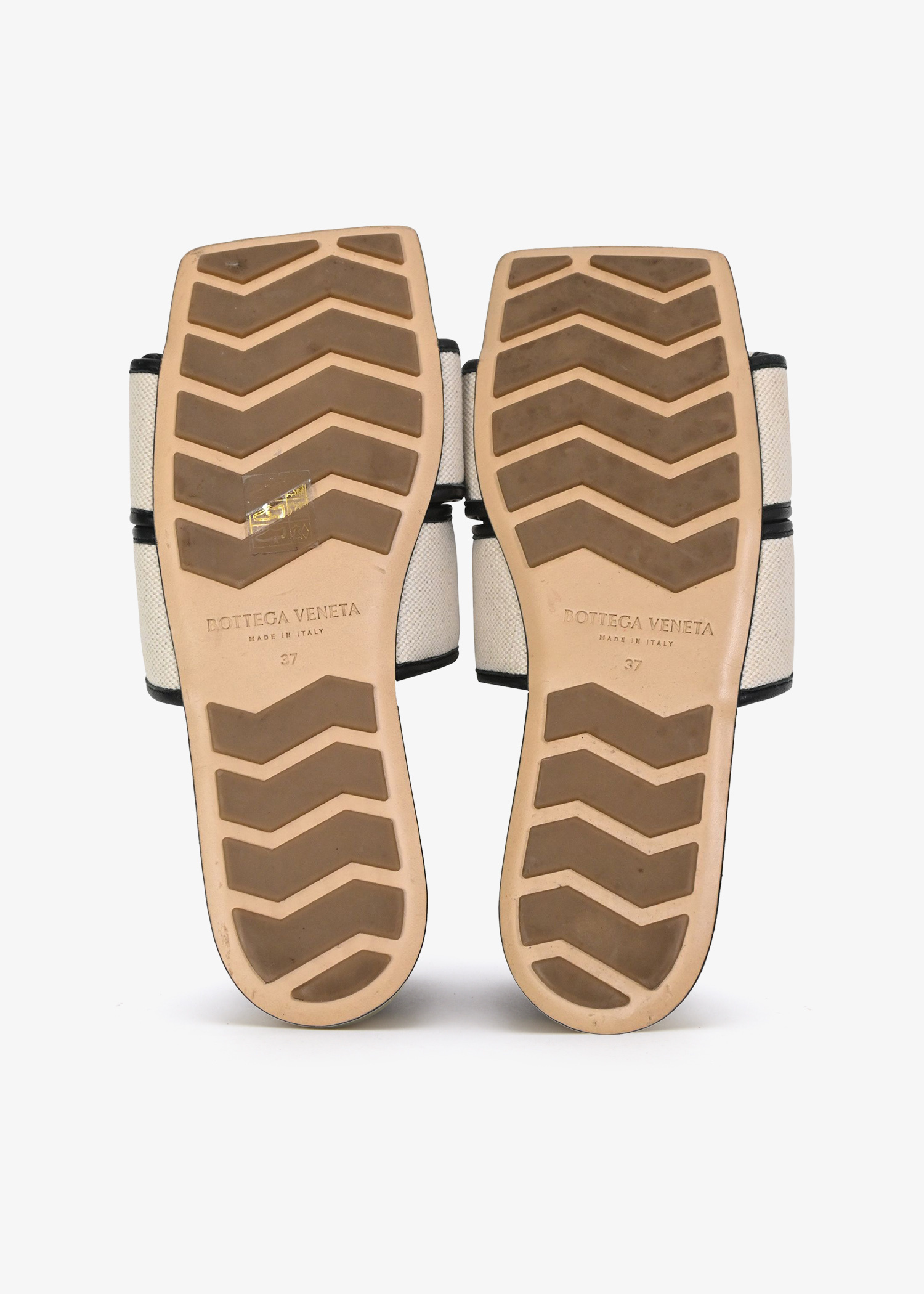 Bottega Veneta Pre-Loved Patch flat mules for Women - Beige