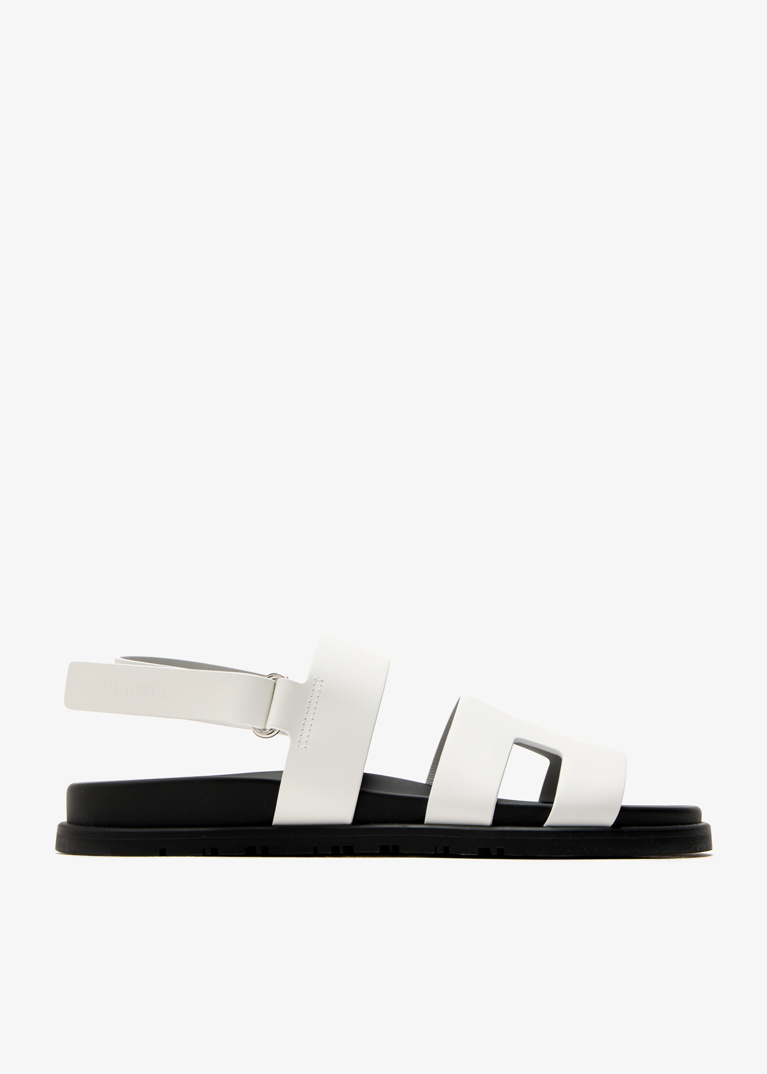 Hermès Pre-Loved Genius sandals for Women - White in KSA | Level Shoes