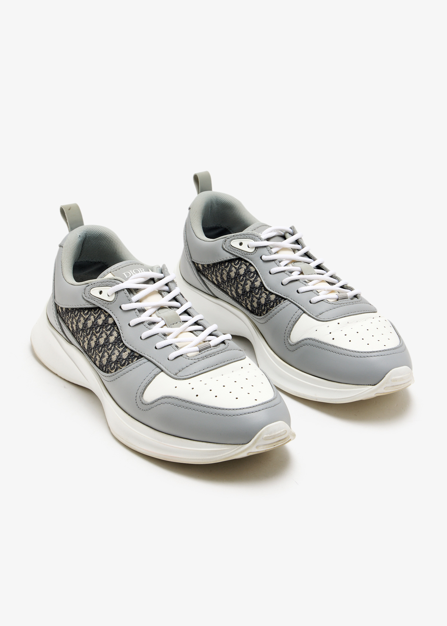 Grey Dior B25 Sneakers Dior Pre-Loved B25 Sneakers For Men Grey In 