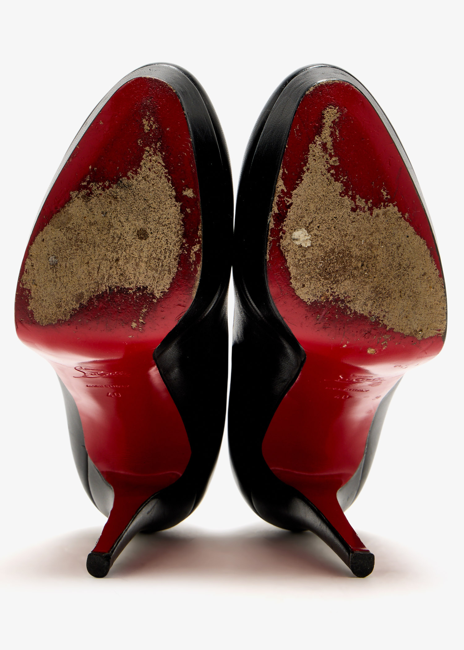 Christian Louboutin Pre-Loved Bianca platform pumps for