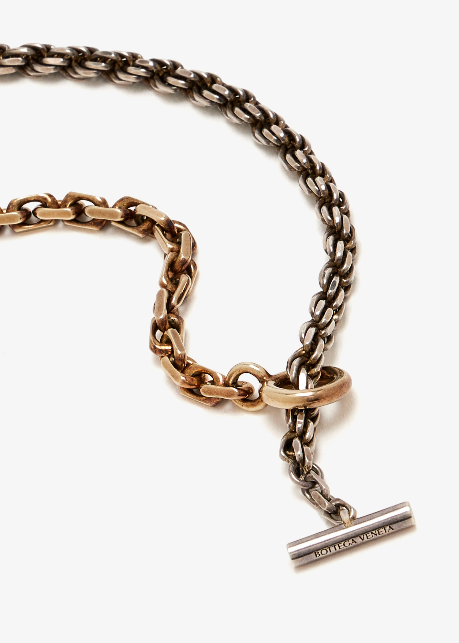 Bottega Veneta Pre-Loved Chains bracelet for Women - Gold in UAE