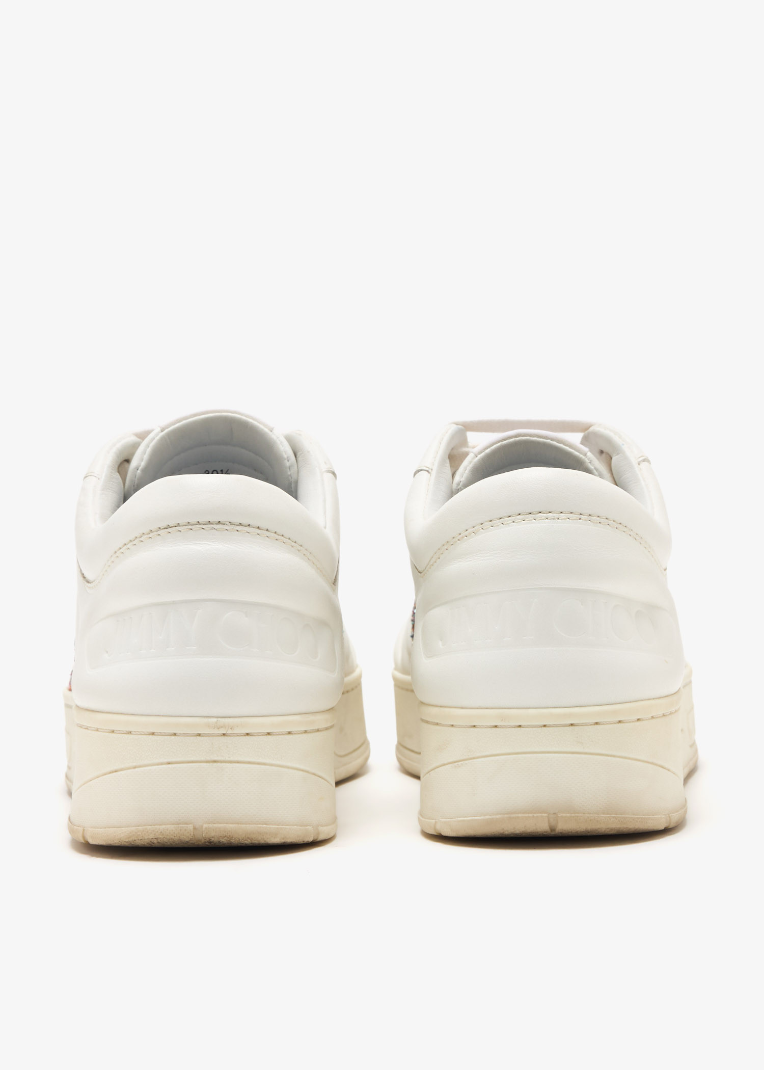 Jimmy Choo Pre-Loved Hawaii sneakers for Women - White in UAE