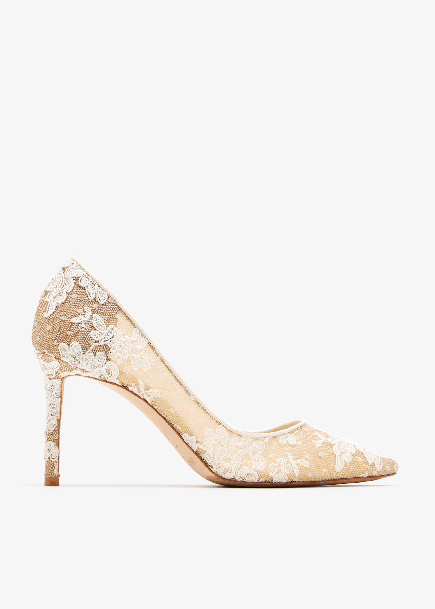 ivory floral lace jimmy choo romy 85 lace pumps