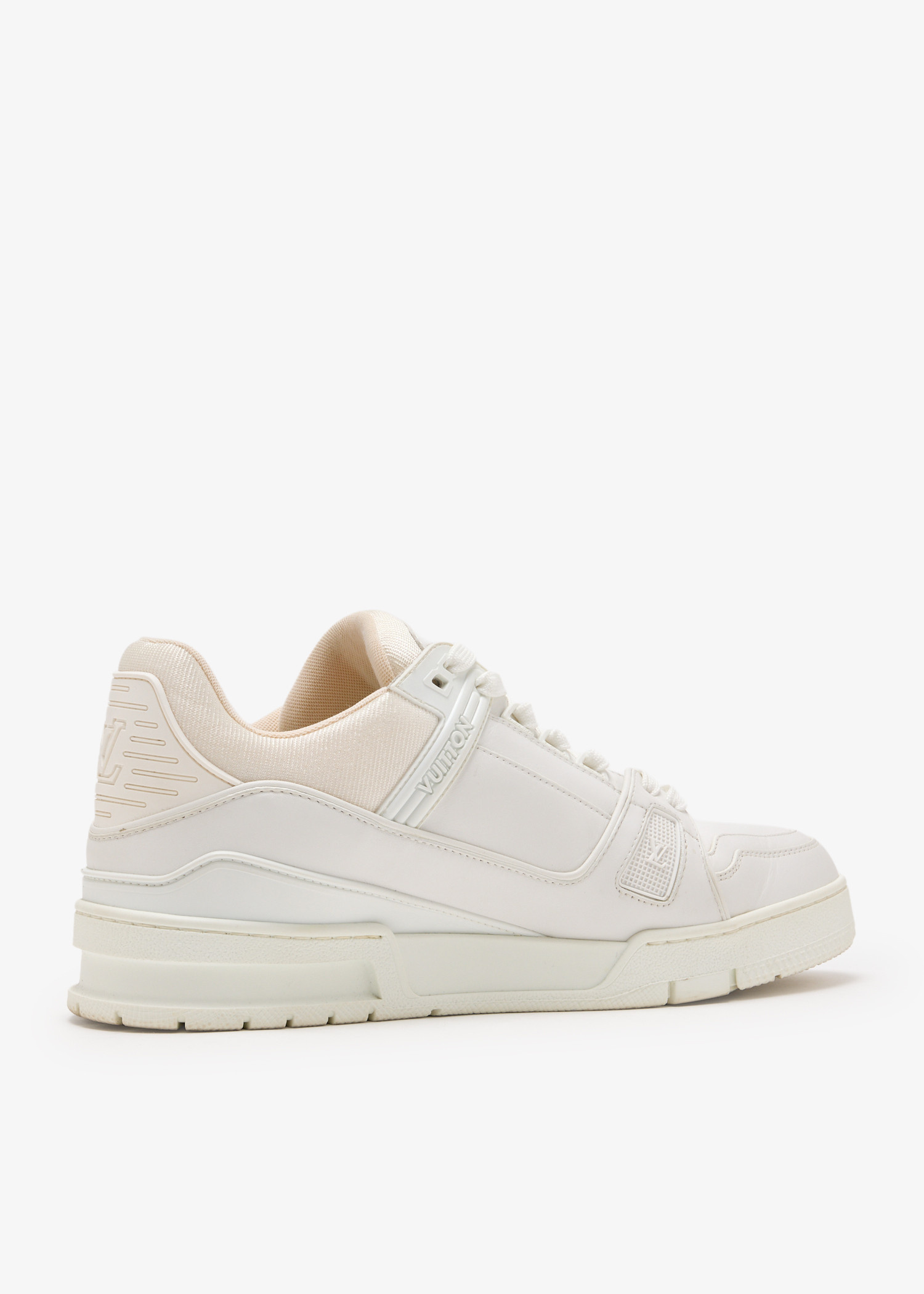 Louis Vuitton Pre-Loved LV Trainer sneakers for Men - White in UAE