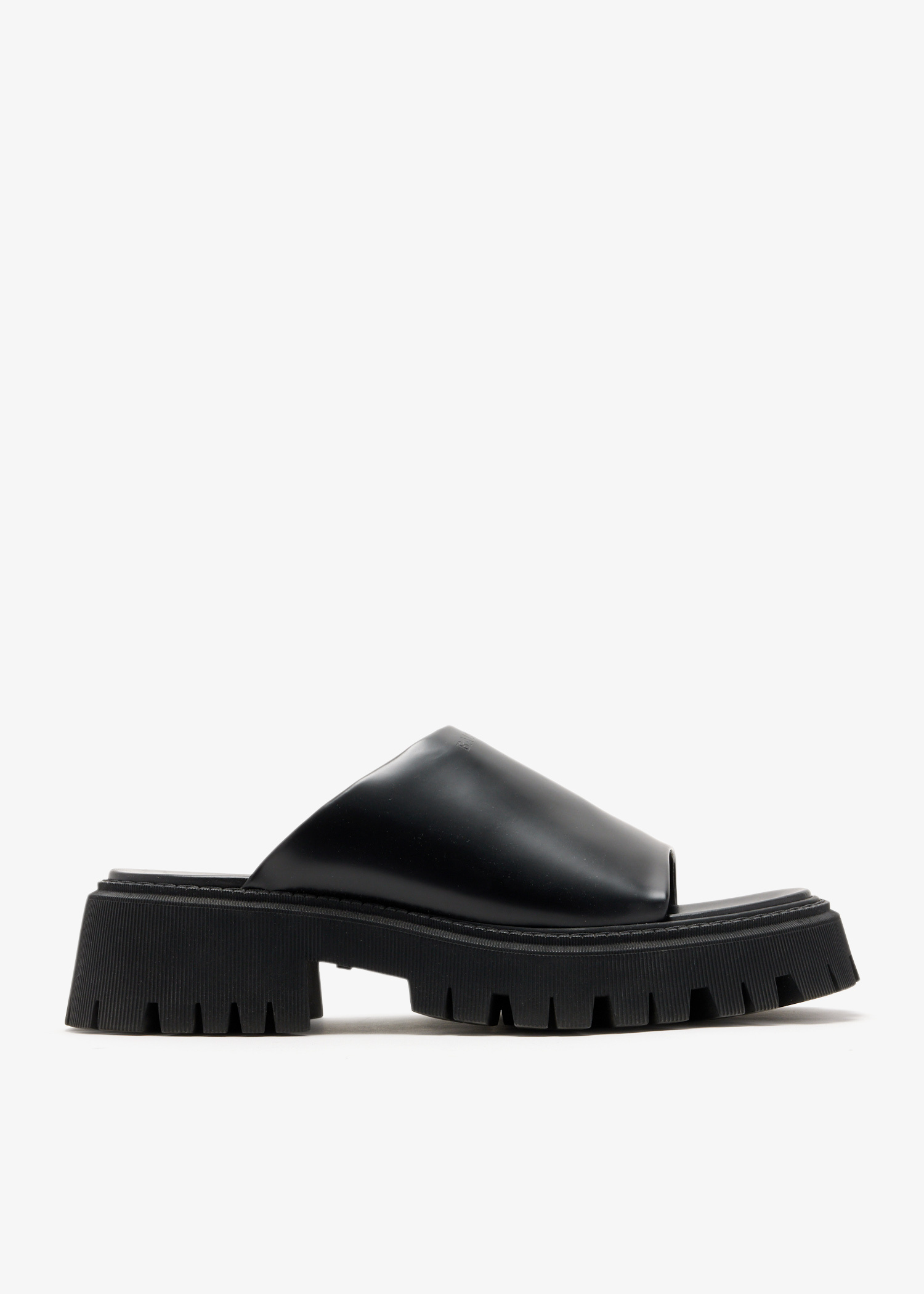 Balenciaga Pre-Loved Tractor slides for Men - Black in UAE | Level