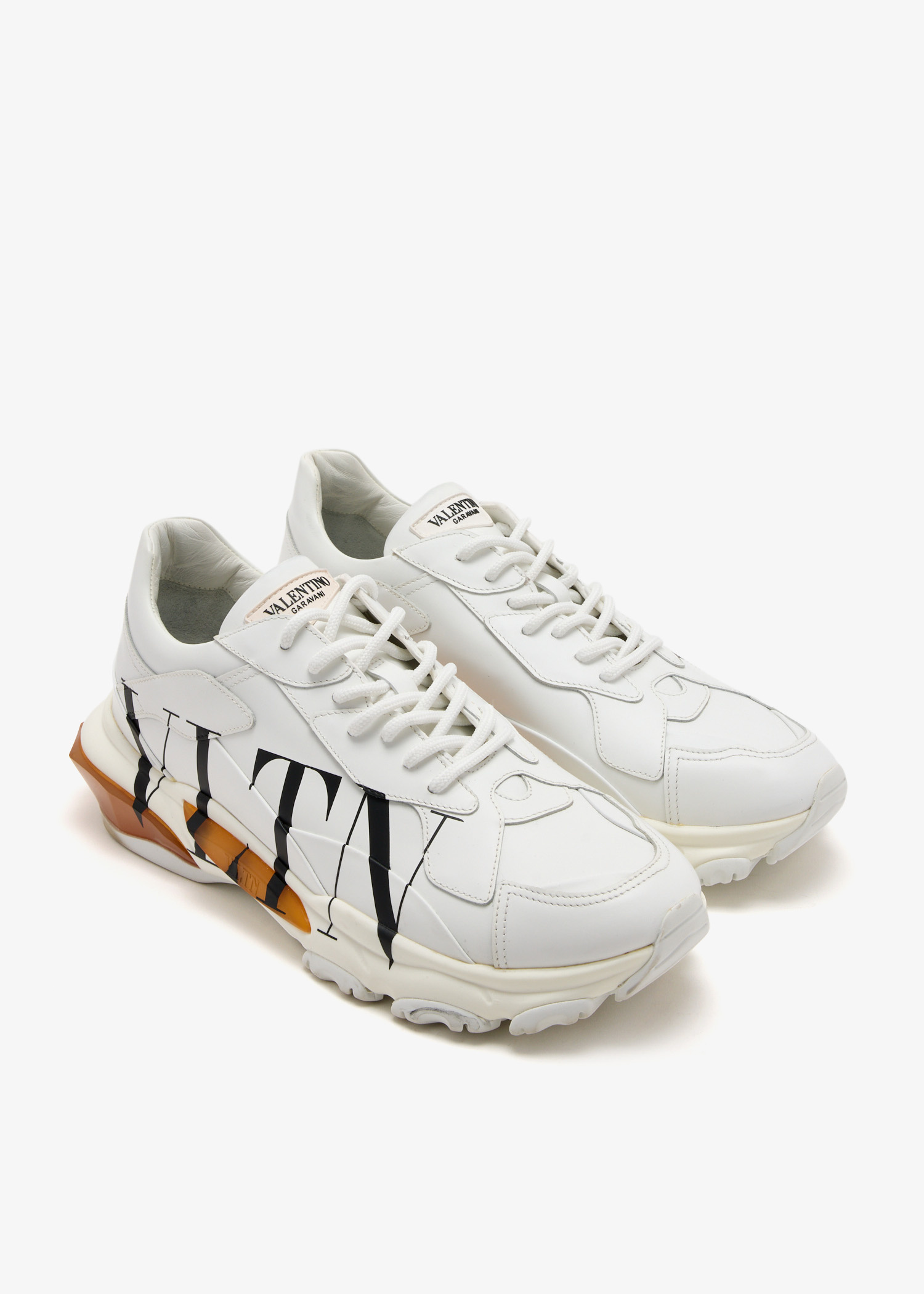 VALENTINO VLTN BOUNCE バウンス スニーカー Valentino Garavani Pre-Loved VLTN Bounce sneakers for Men - White
