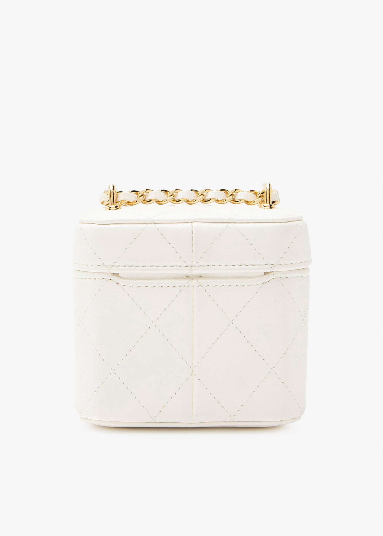 Chanel Pre-Loved CC Vanity crossbody bag for Women - White in UAE