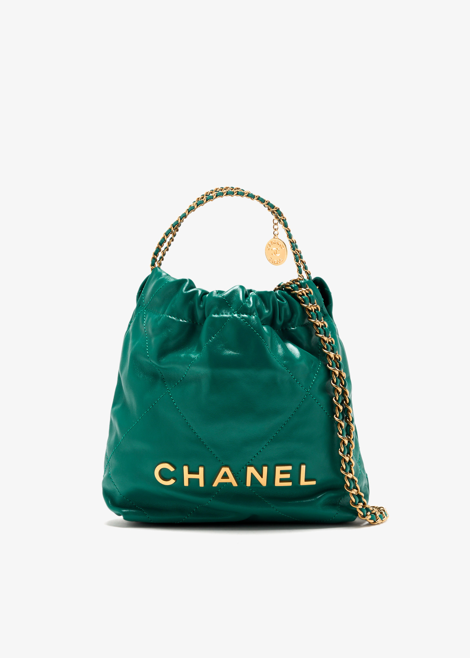 ★COVERNAT WOMAN★ Cloverheart Ecofur Hobo Bag Green CO2304T Soft Crossbody Hobo Purse - Slouchy Shoulder Hobo Bag
