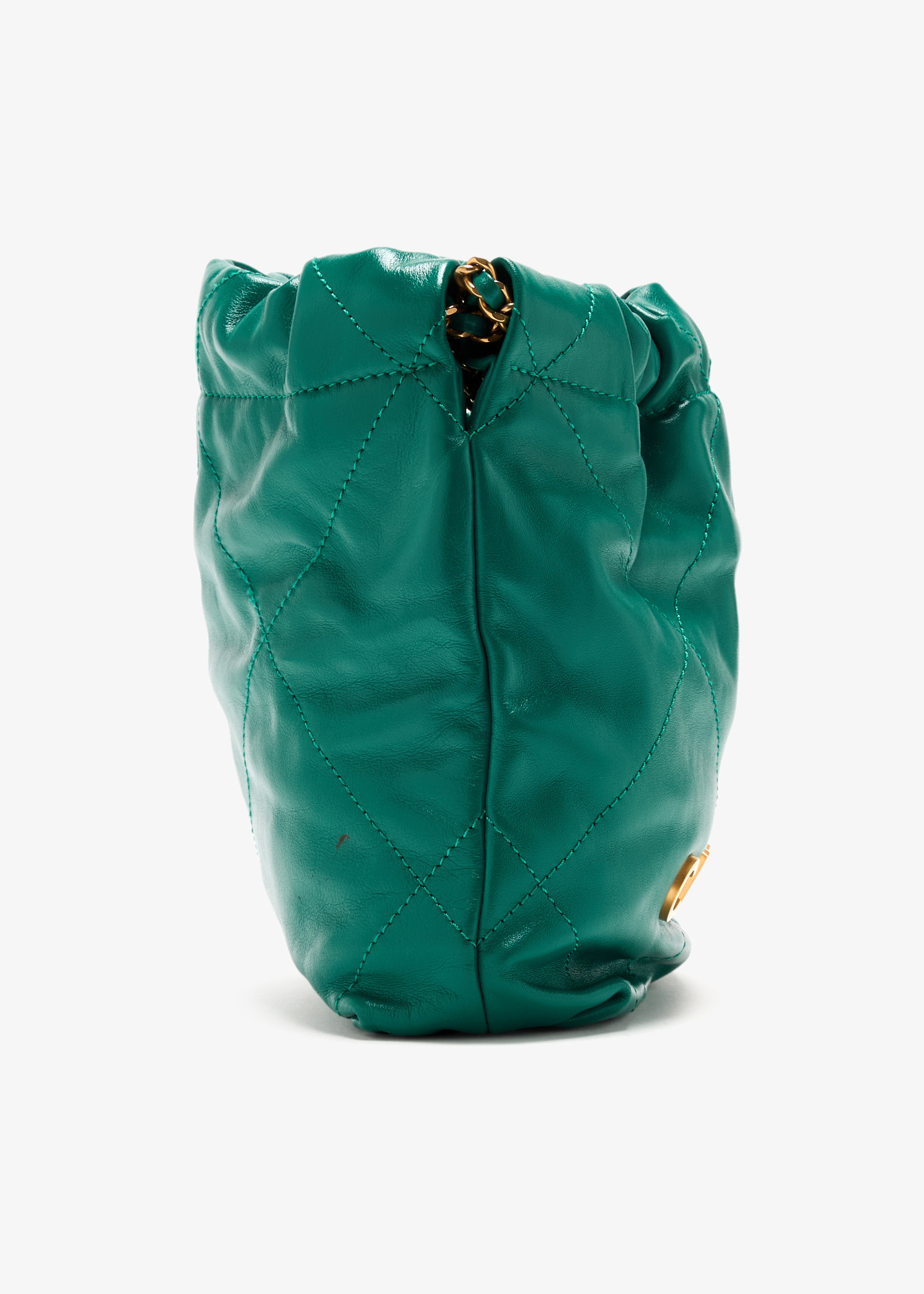 cChanel Pre-Loved Mini 22 hobo bag for Women - Green in