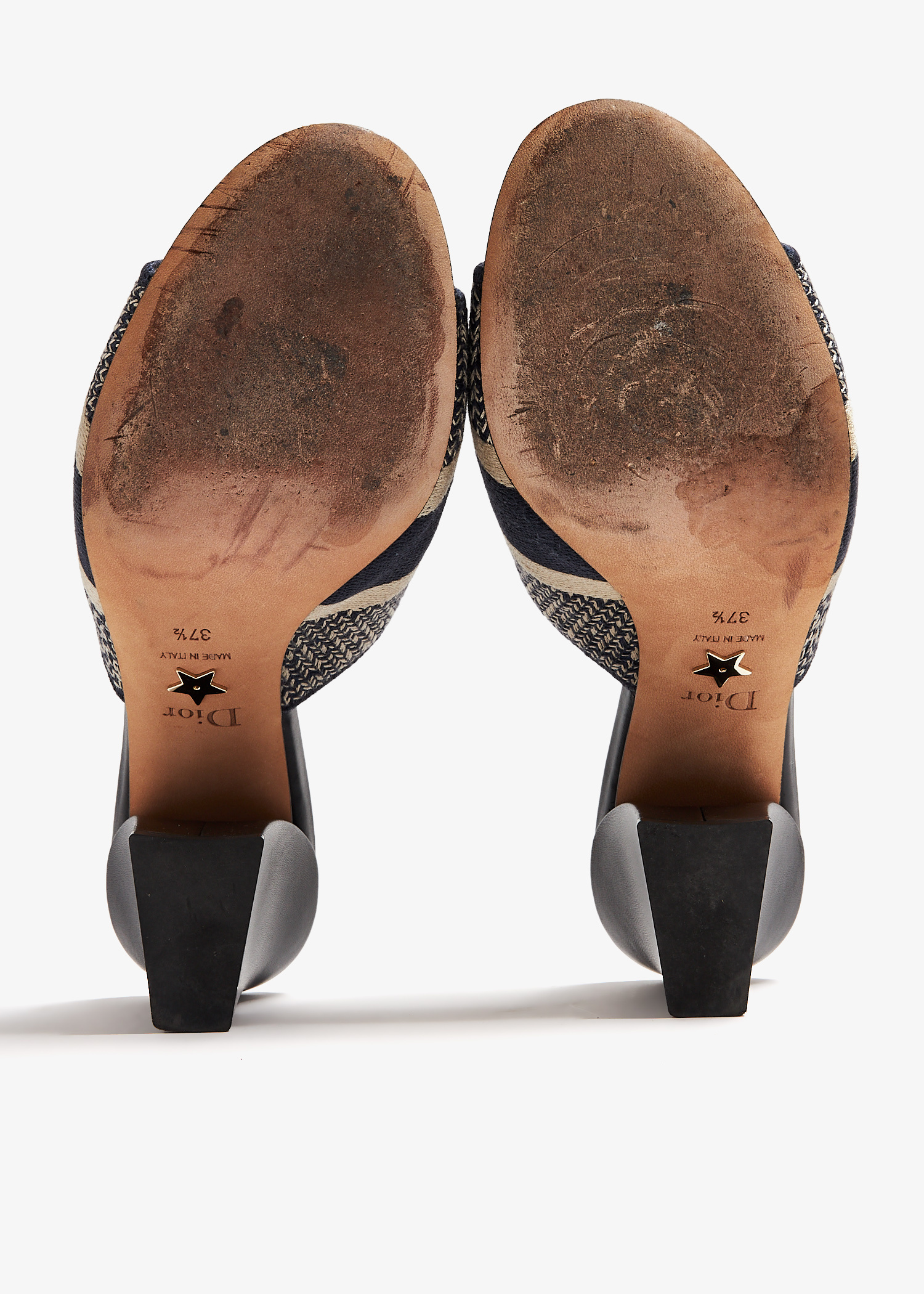 Dior Pre-Loved Dway mules for Women - Blue in UAE | Level Shoes