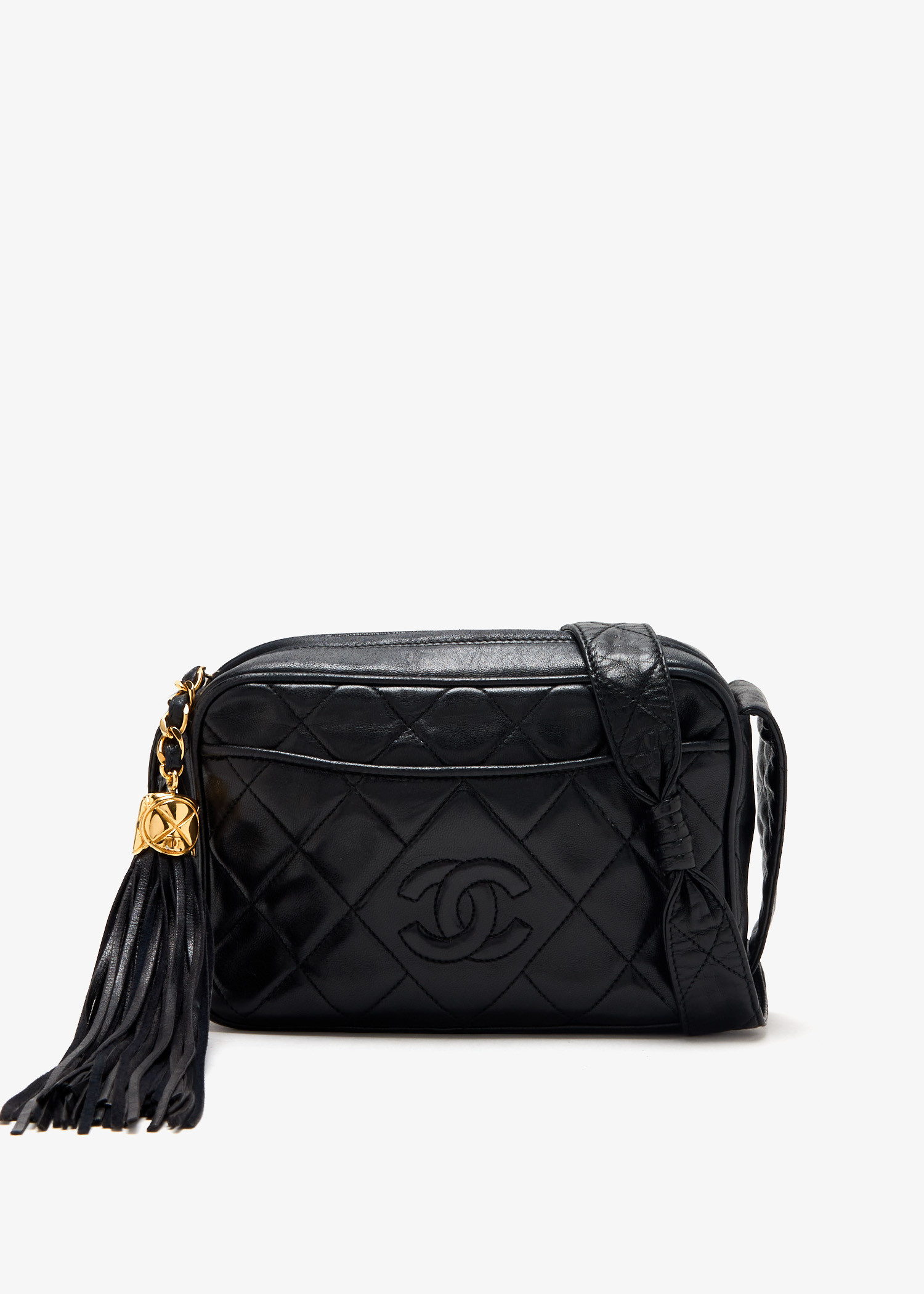 Chanel Pre-Loved Mini CC camera bag for Women - Black in UAE