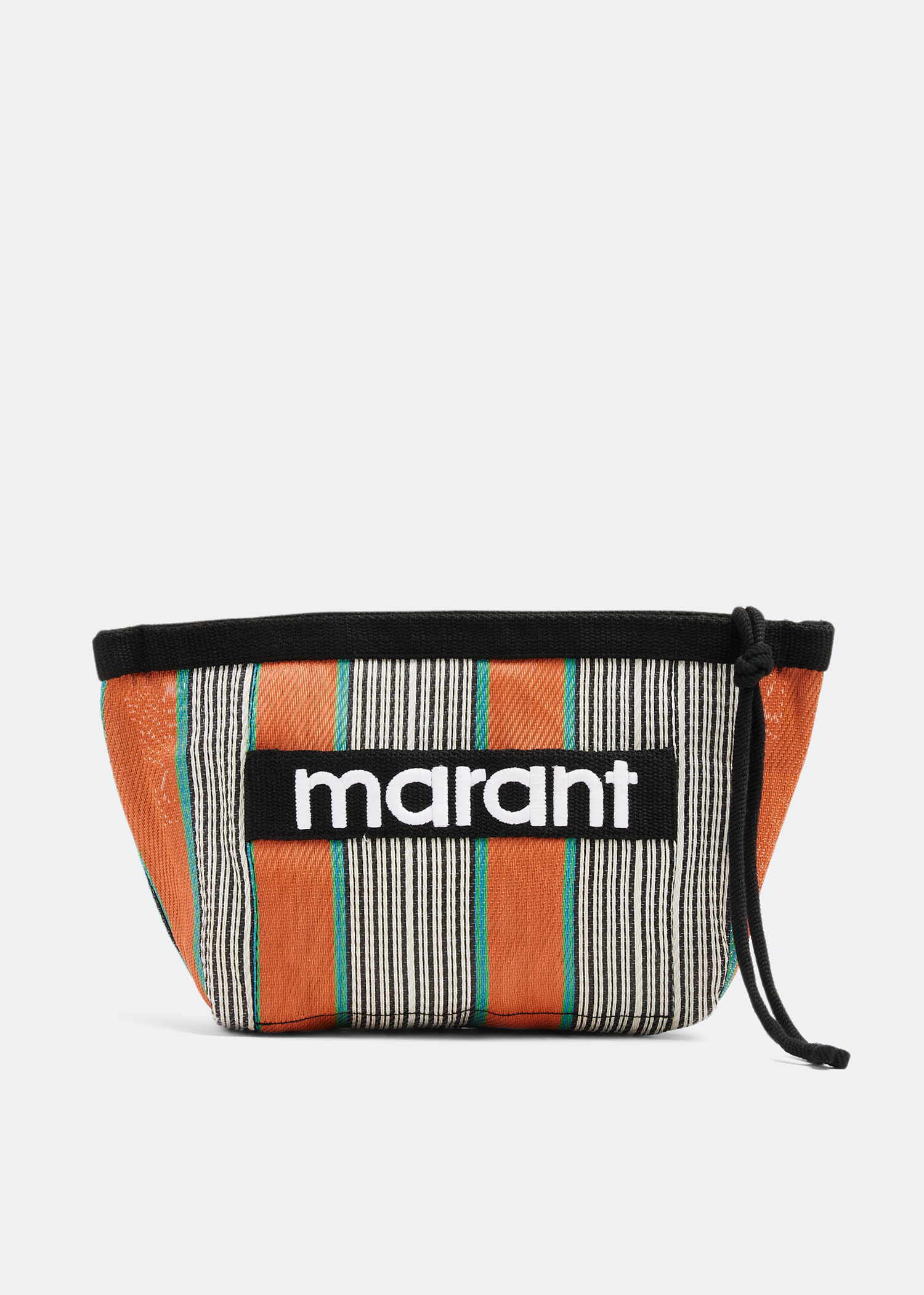 ISABEL MARANT｜ (POWDEN (PO0001FA A1X17M WHBO)) Powden bag Woman white-blue-orange | ISABEL MARANT Official